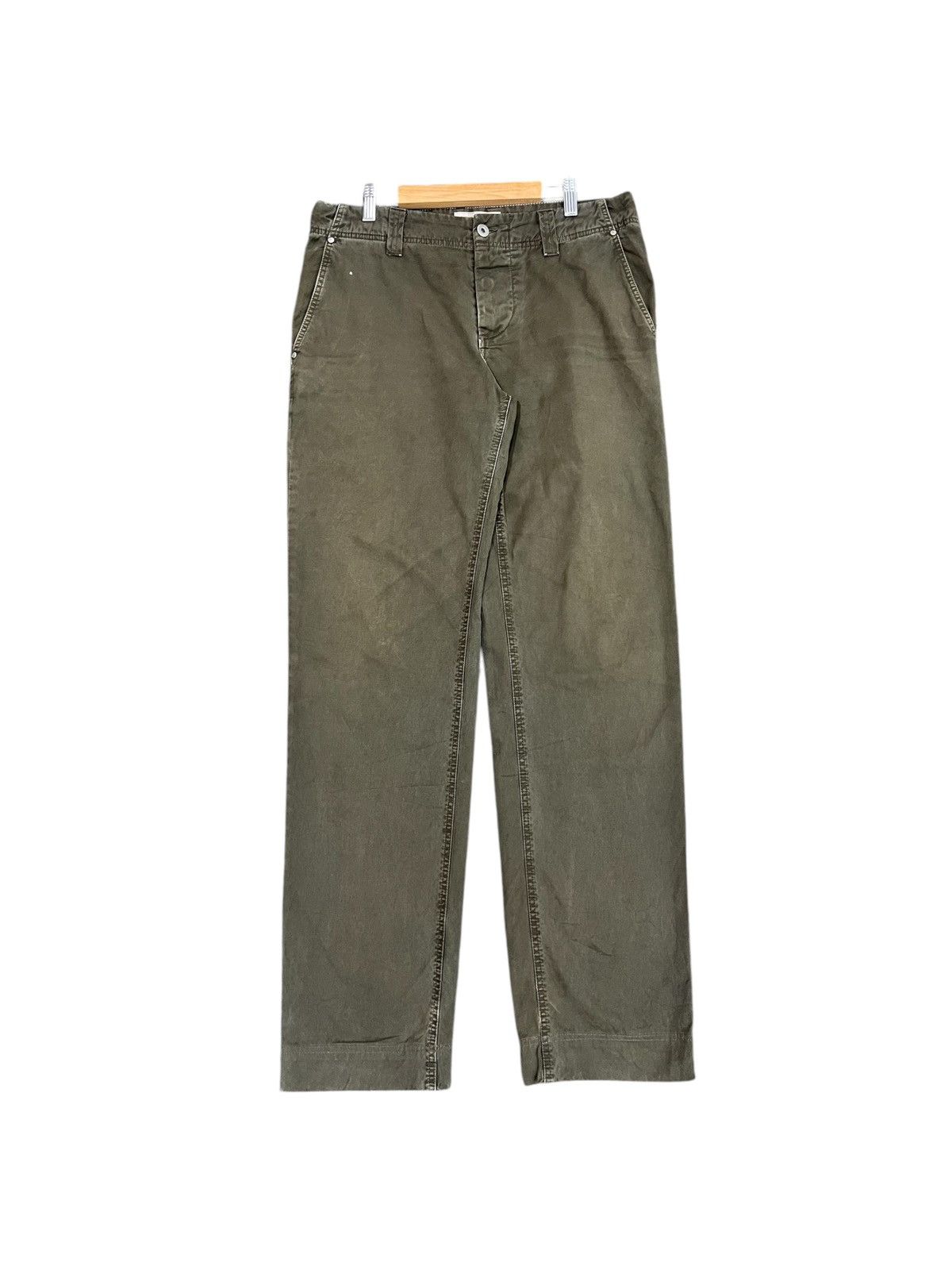 Moncler × Vintage Authentic Moncler Army Green Pants Size US 34 / EU 50 - 1 Thumbnail