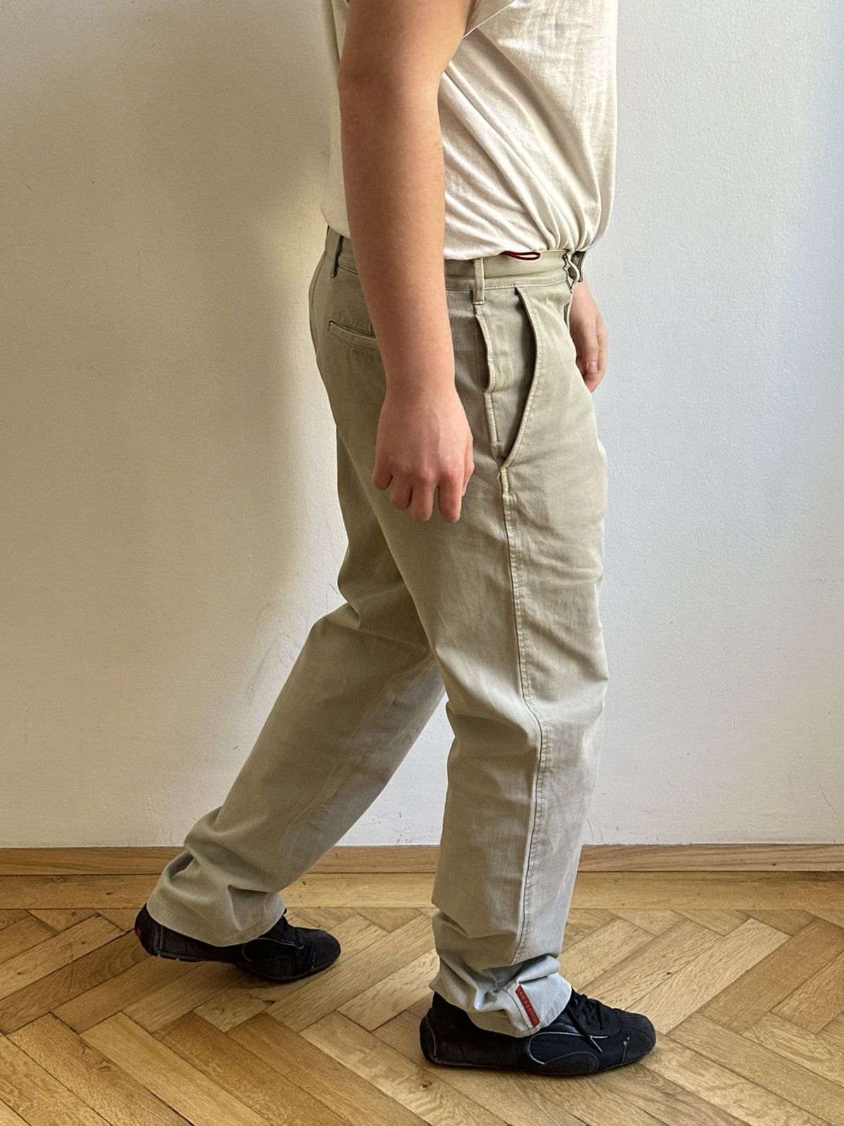Prada Vintage Prada Sport Collection 00s Red Tab Archive Pants Size US 33 - 7 Thumbnail