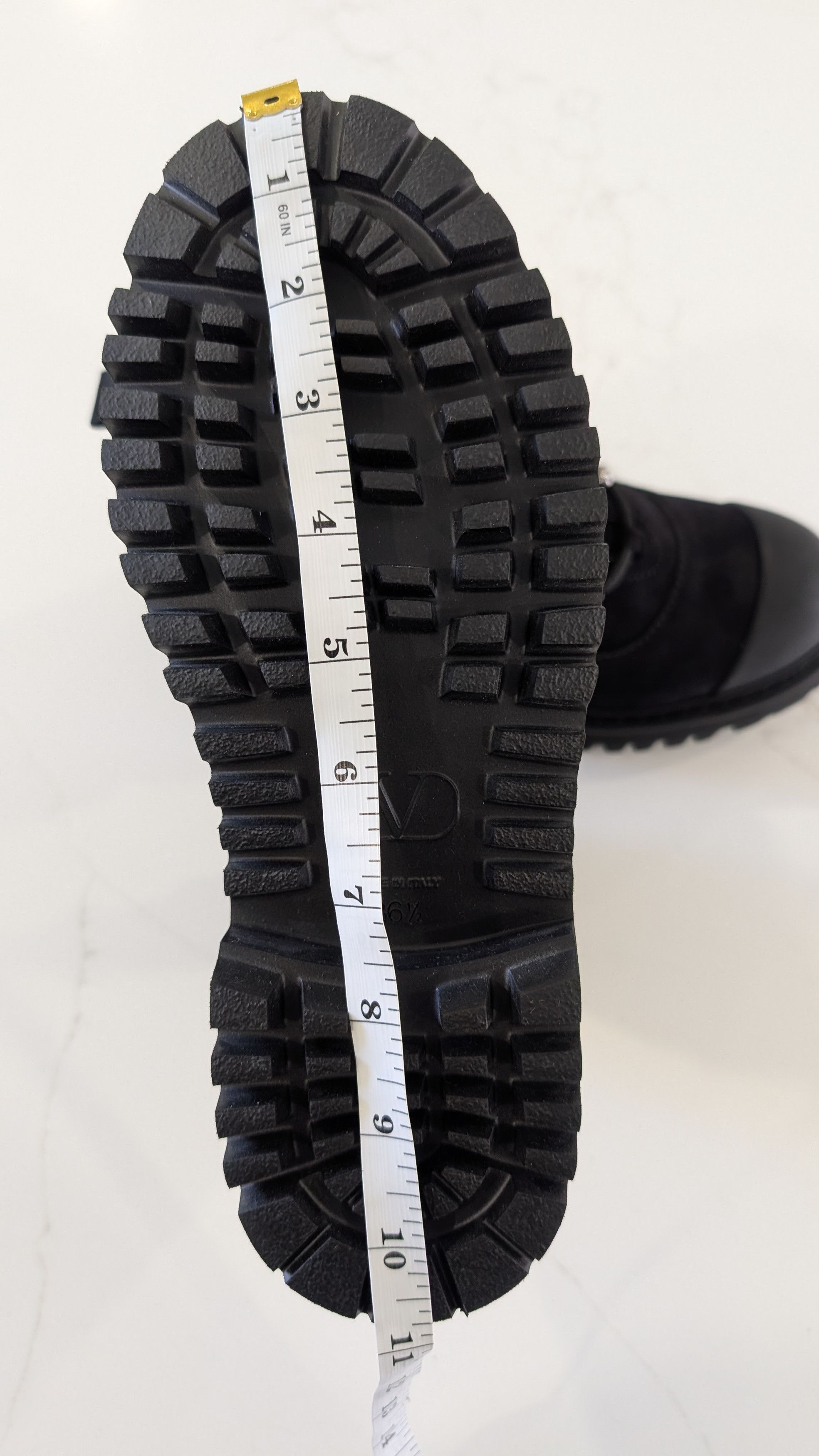 Valentino Valentino Garavani Rockstud Suede Combat Boots EU 36.5 Size US 6.5 / IT 36.5 - 17 Thumbnail