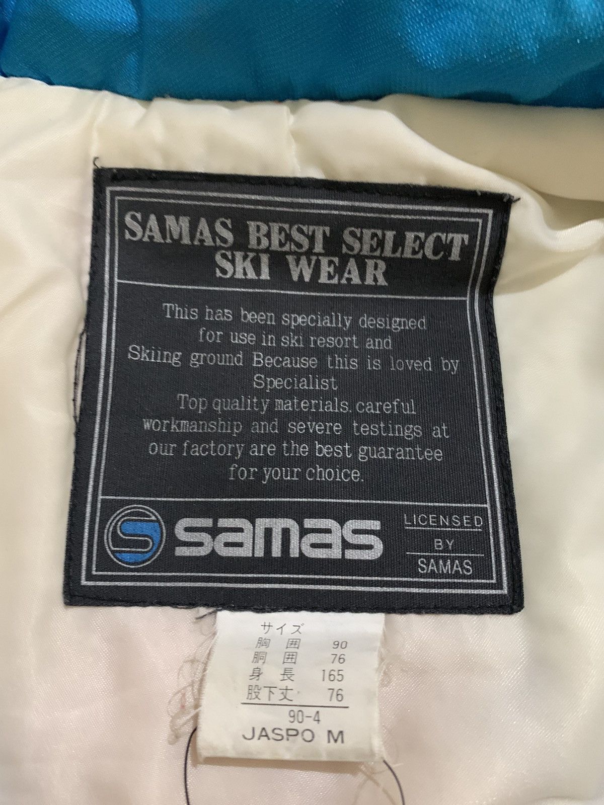 Japanese Brand × Vintage Samas Ski Wear 90s Jacket Size US M / EU 48-50 / 2 - 5 Thumbnail