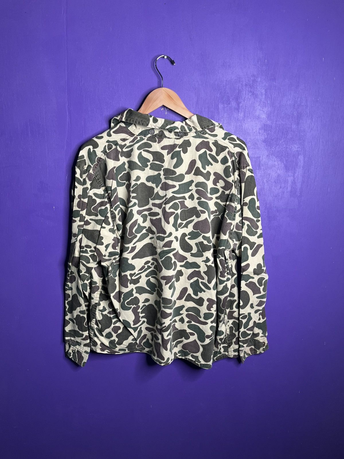 Vintage Vintage 70s Kmart camo hunting cargo button up Size US M / EU 48-50 / 2 - 2 Thumbnail