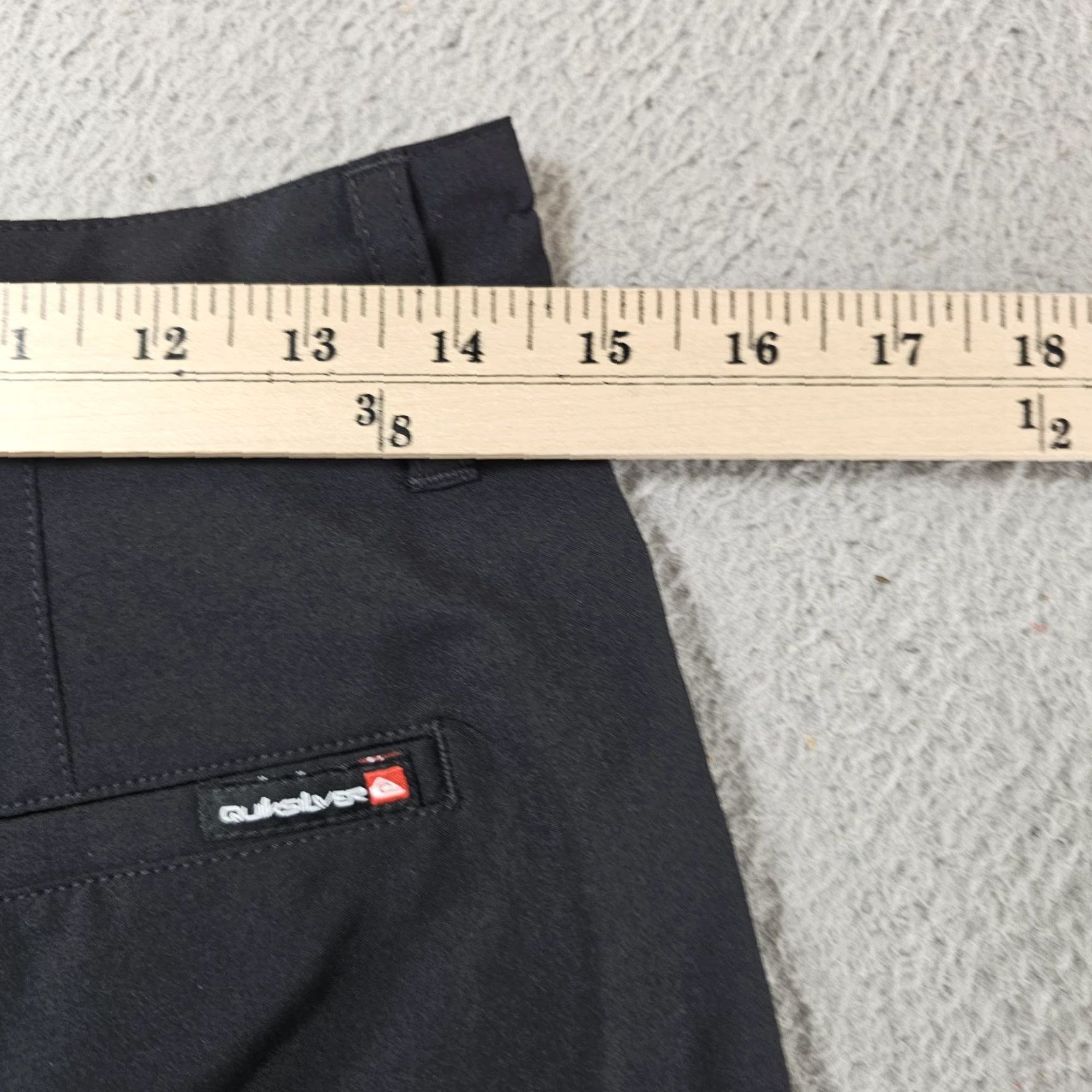 Quiksilver Quiksilver Shorts Mens 28 Black Chino Flat Front 10 Inseam Casual Summer Size US 28 / EU 44 - 5 Thumbnail
