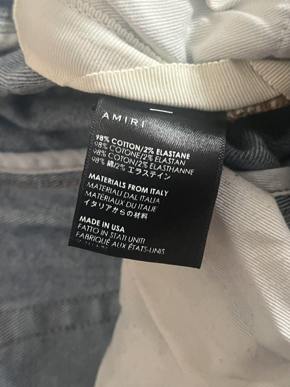 Amiri Thrasher plus jeans Size US 31 - 6 Thumbnail