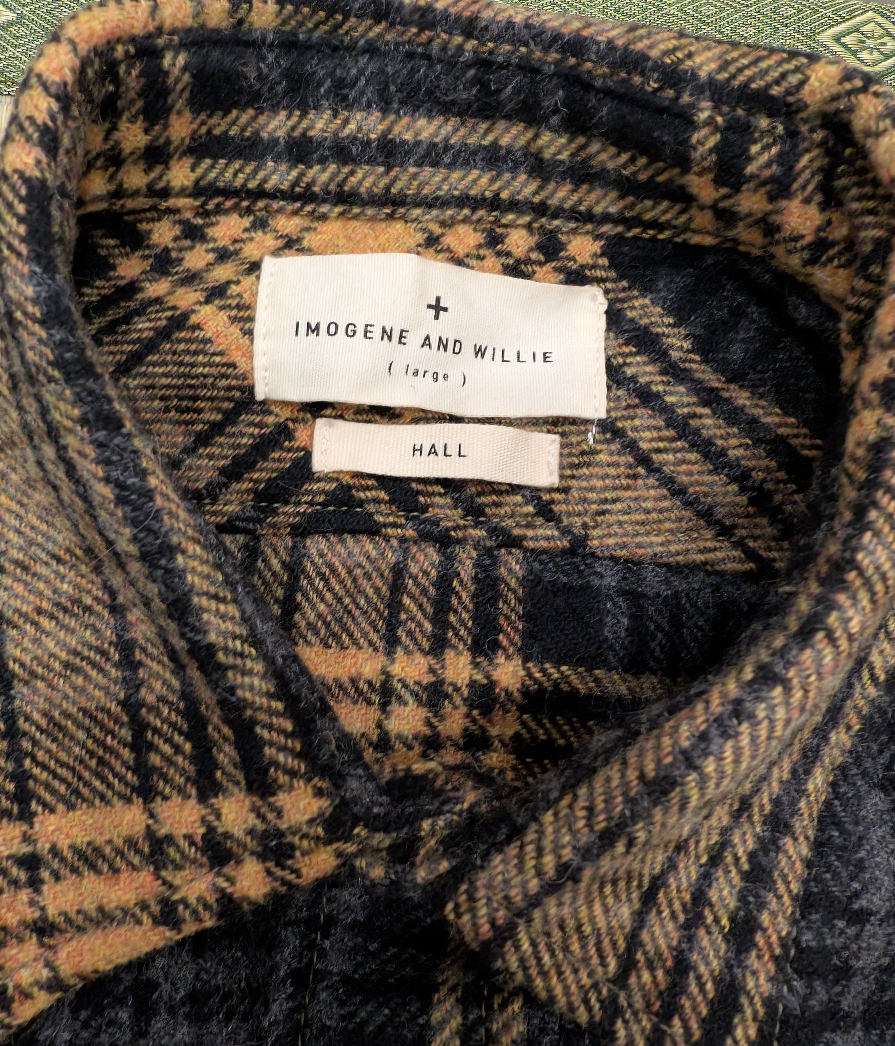 Imogene + Willie Imogene and Willie Hall CPO Overshirt 100% Wool Made in USA Size US L / EU 52-54 / 3 - 3 Thumbnail
