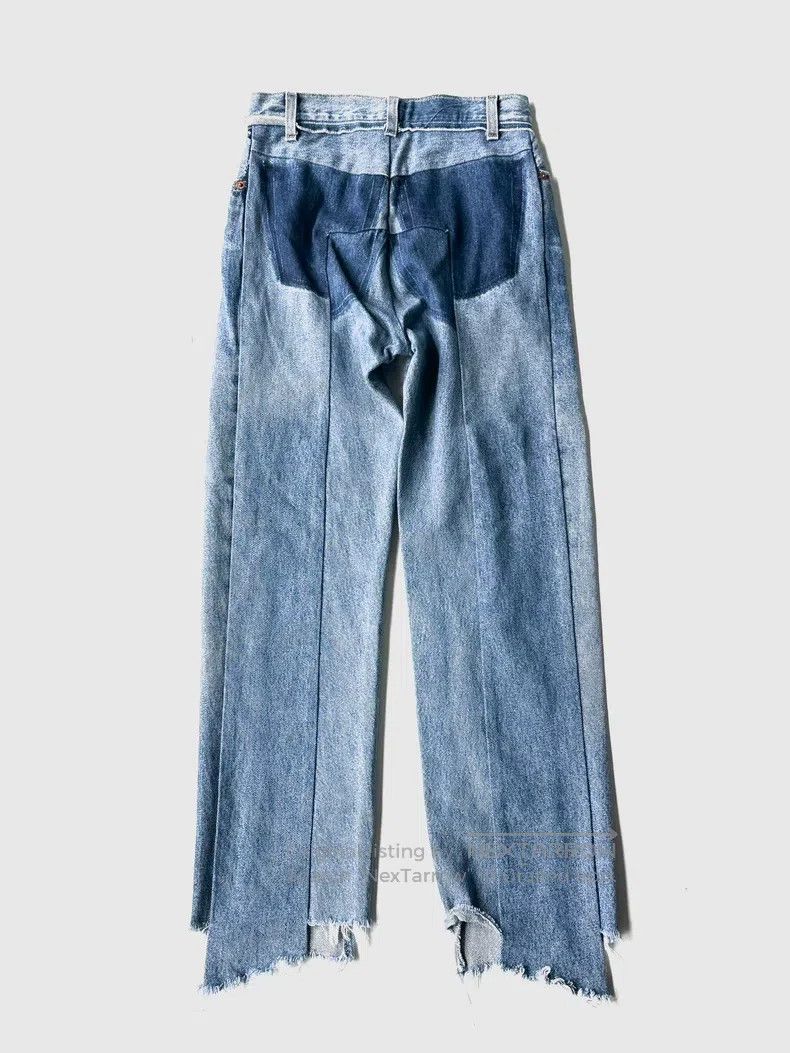 Vetements Vetements size XS Patchwork Denim Levi's Trousers Size US 27 - 3 Thumbnail