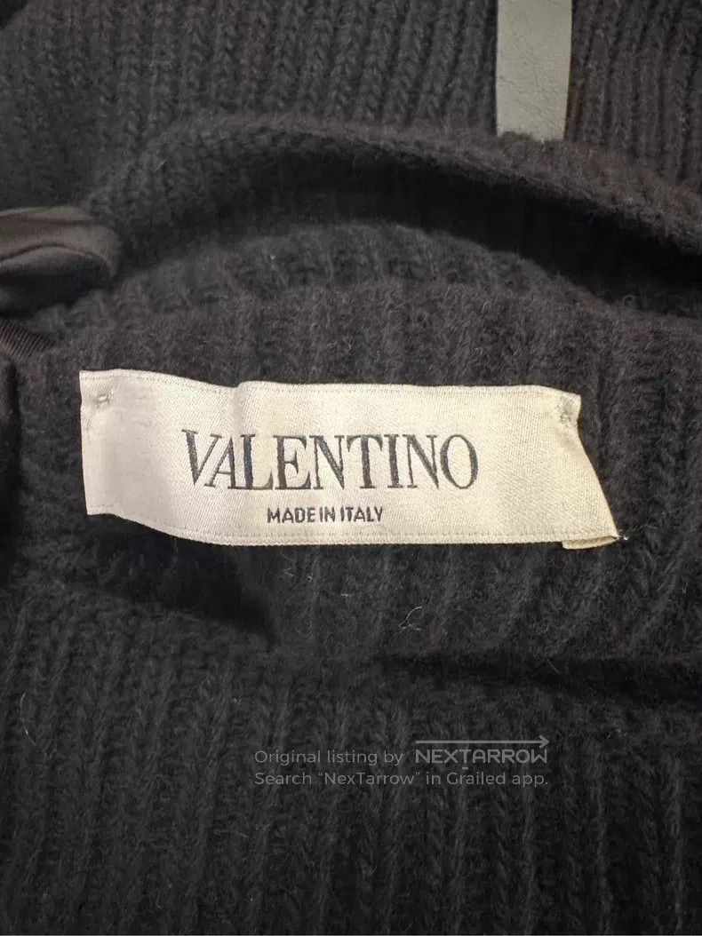 Valentino Valentino Women's black wool lace-up dress Size S / US 4 / IT 40 - 5 Thumbnail