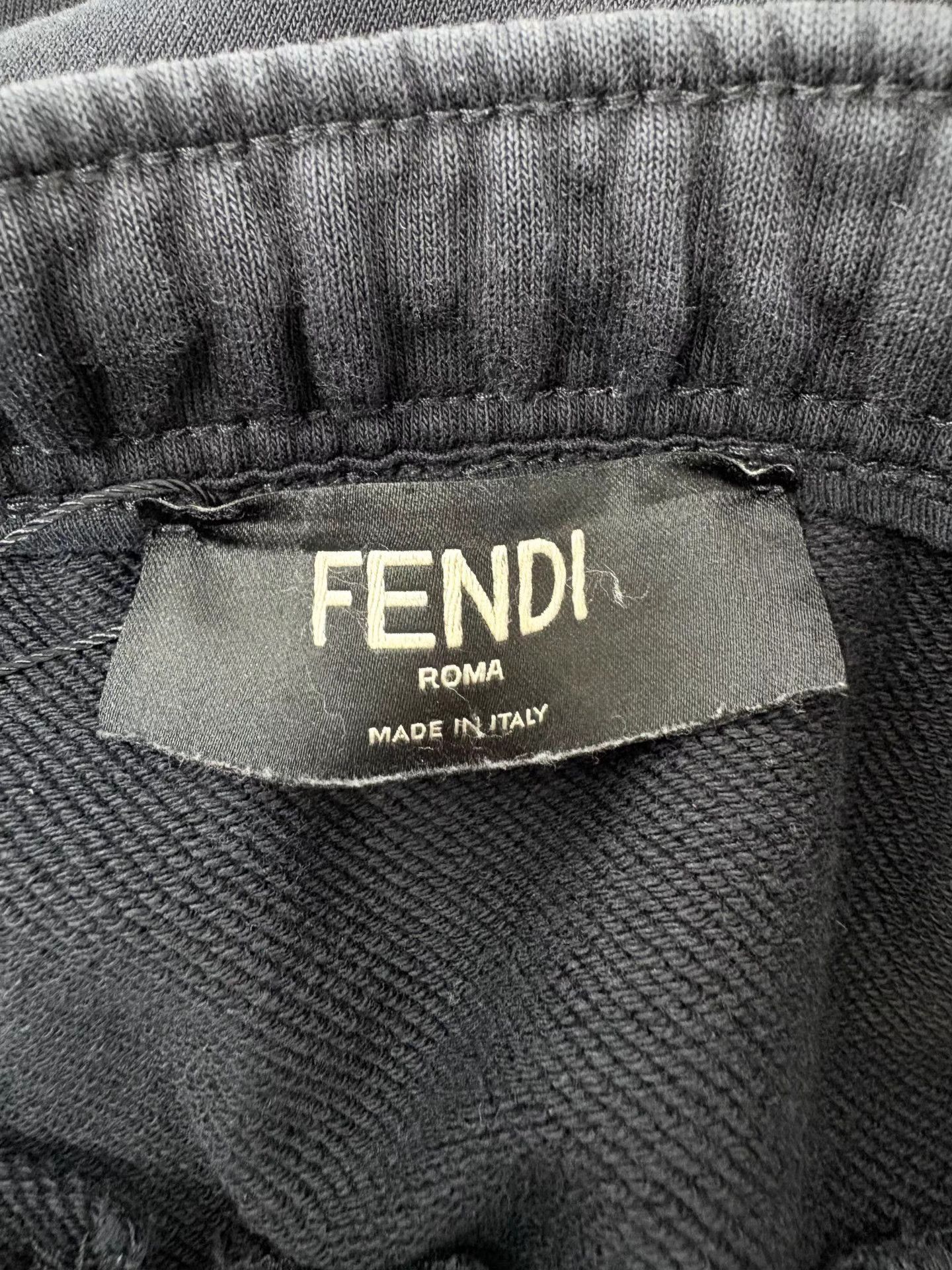 Fendi FENDI Logo Cuff Pants Size US 34 / EU 50 - 4 Thumbnail