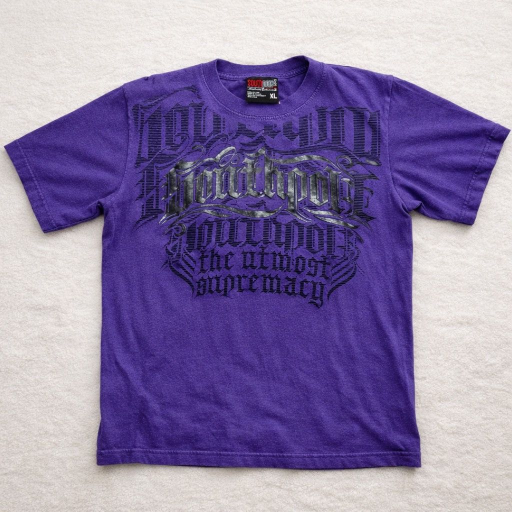 Southpole Purple Southpole Graphic Tee (XL) – Bold Streetwear Print Size US XL / EU 56 / 4 - 2 Thumbnail