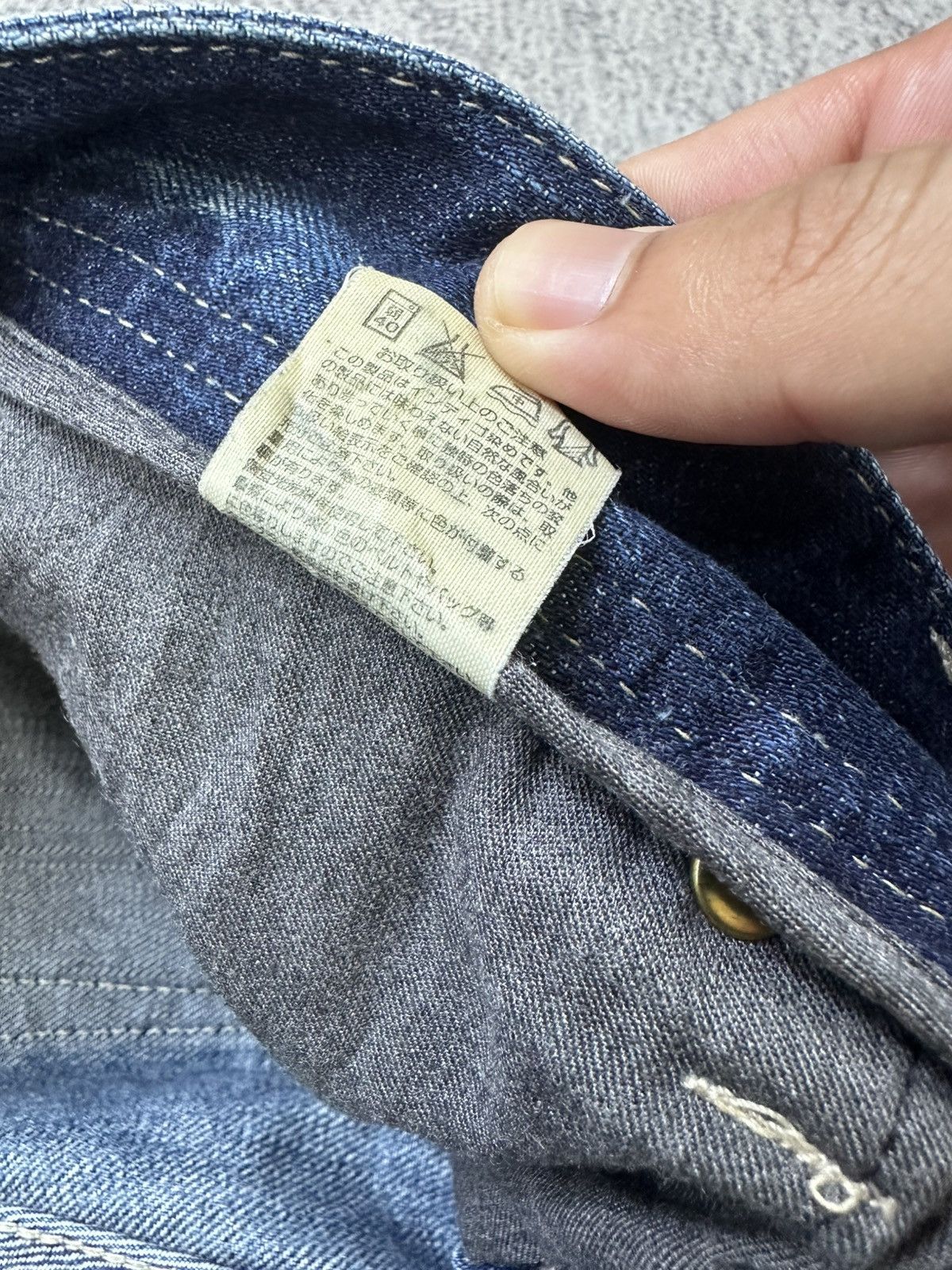 If Six Was Nine × Japanese Brand × Vanquish Vanquish Punk Inspired Flare Jeans Size 32" / US 10 / IT 46 - 15 Thumbnail