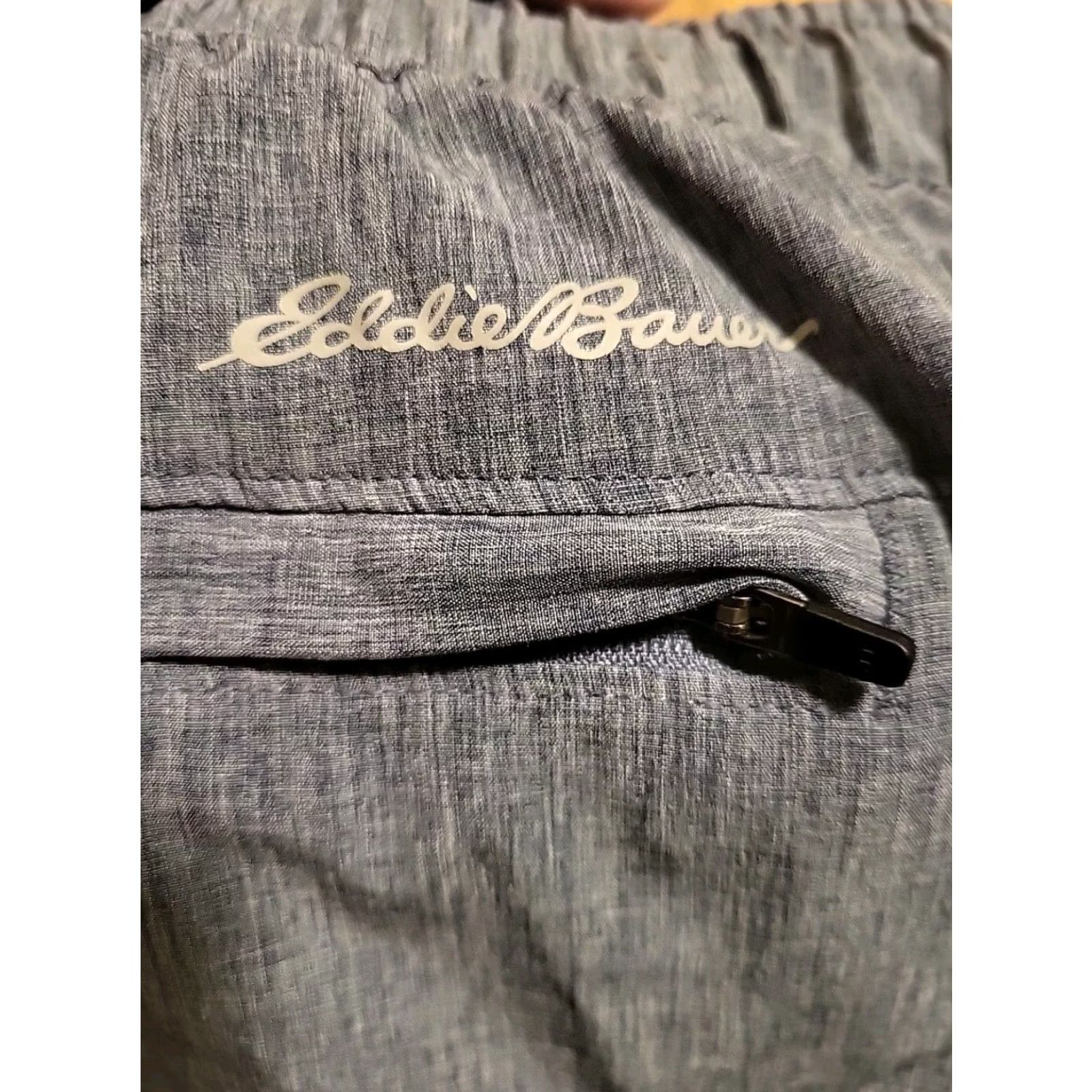 Eddie Bauer VINTAGE Eddie Bauer Outdoor Shorts 2XL Men Blue 38-44 Inseam 7" 4 Way Stretch Security Pocket Athletic Outdoor Size US 38 / EU 54 - 2 Thumbnail