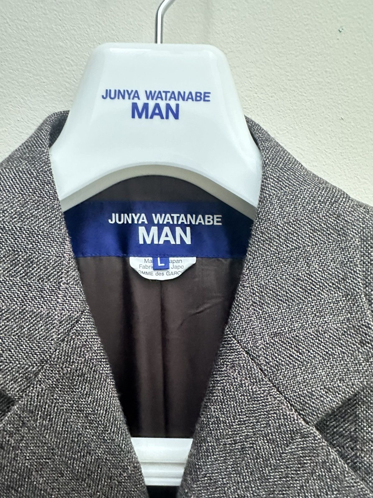 Comme des Garcons Junya Watanabe AW24 Deconstructed Suit Jacket Size US L / EU 52-54 / 3 - 8 Thumbnail