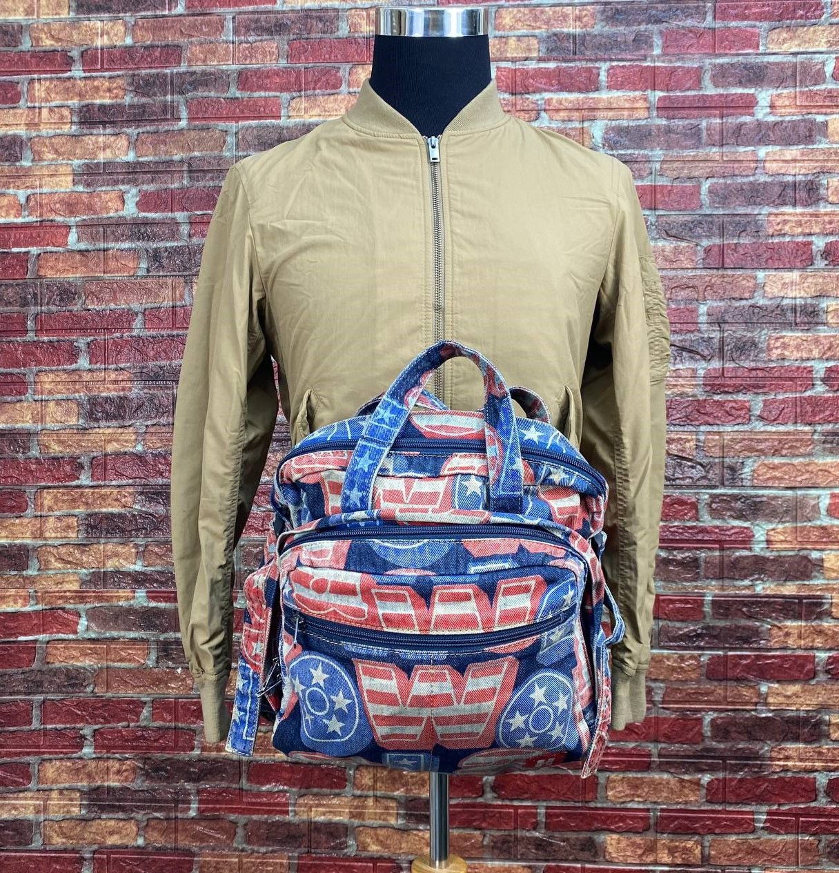 Hysteric Glamour VTG 90S HYSTERIC GLAMOUR TOOLS FIREFIGHTER BUMBAG DENIM Size ONE SIZE - 1 Thumbnail