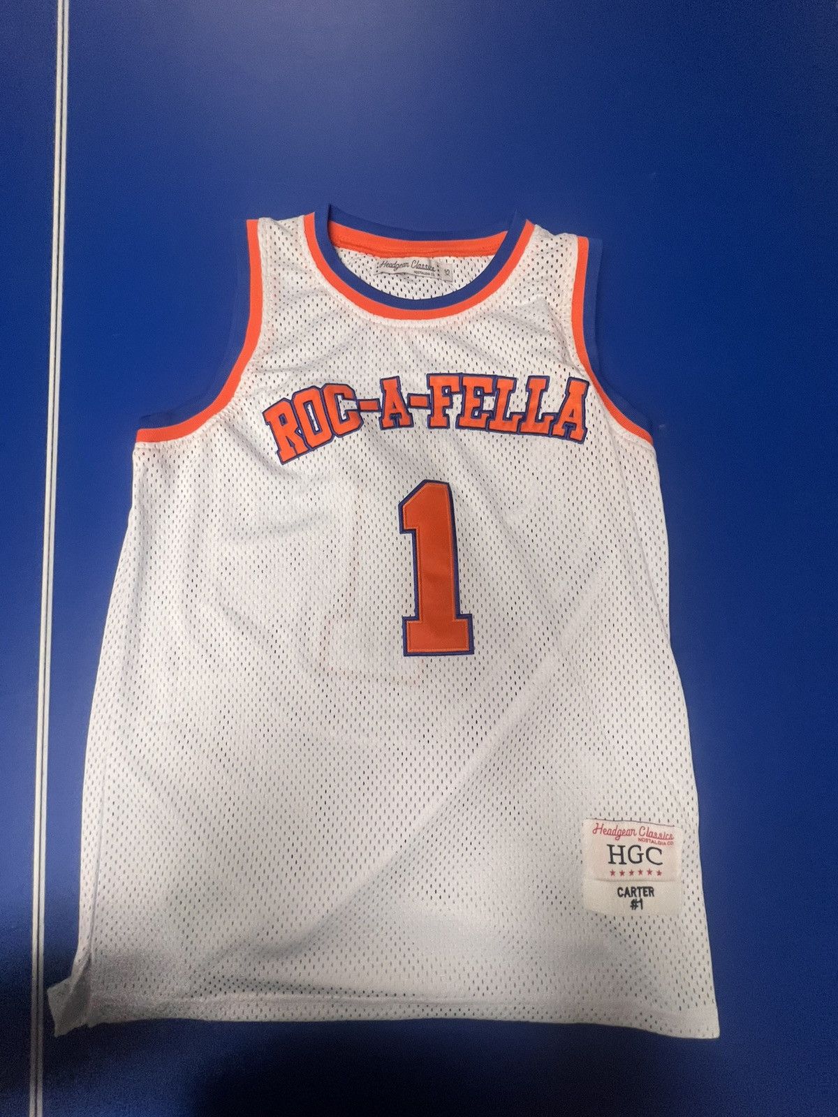 Other Jay Z Roc-A-Fella S. Carter #1 Headgear Classics Jersey XS Size US XS / EU 42 / 0 - 1 Thumbnail