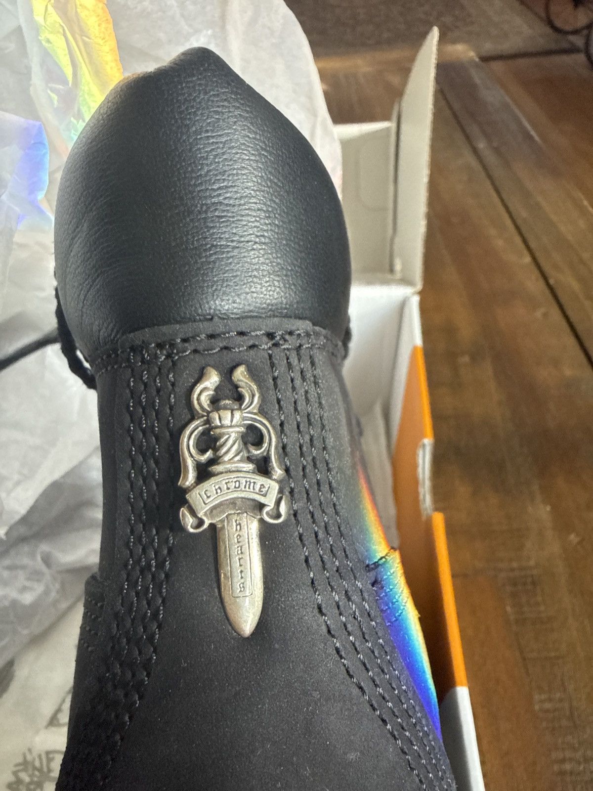 Chrome Hearts × Timberland Chrome Hearts Timberland boots wSZ7 DS Size US 7 / IT 37 - 23 Thumbnail