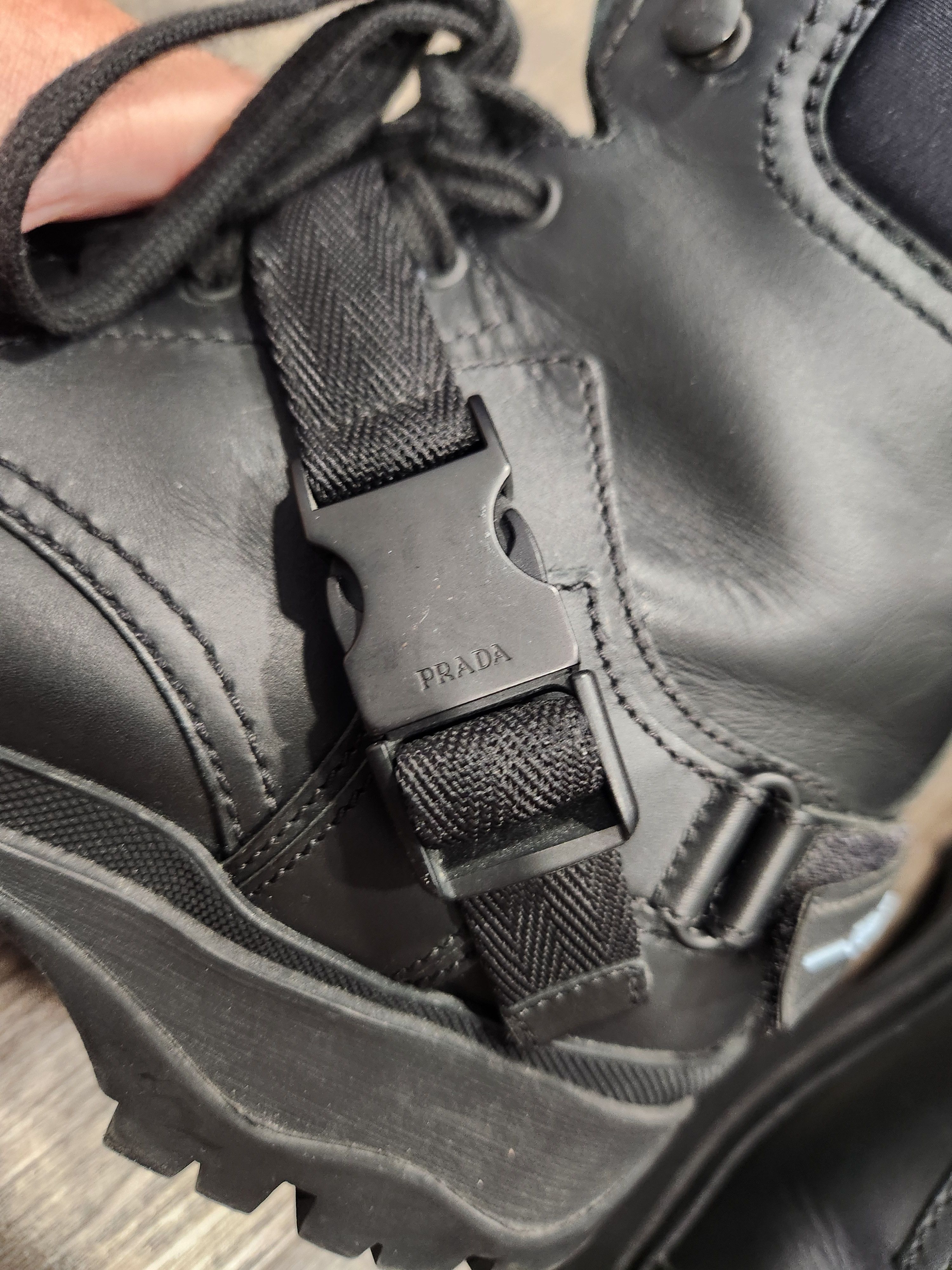 Prada Prada Combat Leather Boots Size US 8 / EU 41 - 9 Thumbnail