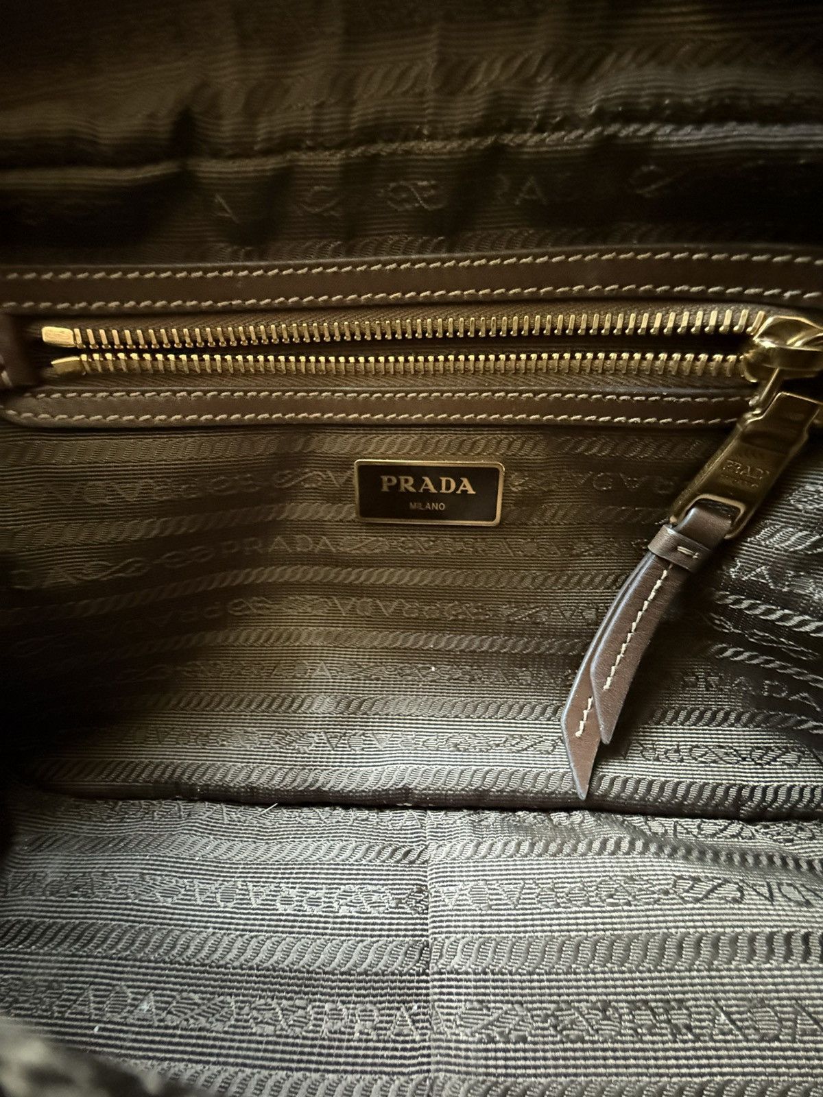 Prada City Calf-Trimmed Canapa Logo Camera Bag Size ONE SIZE - 10 Thumbnail