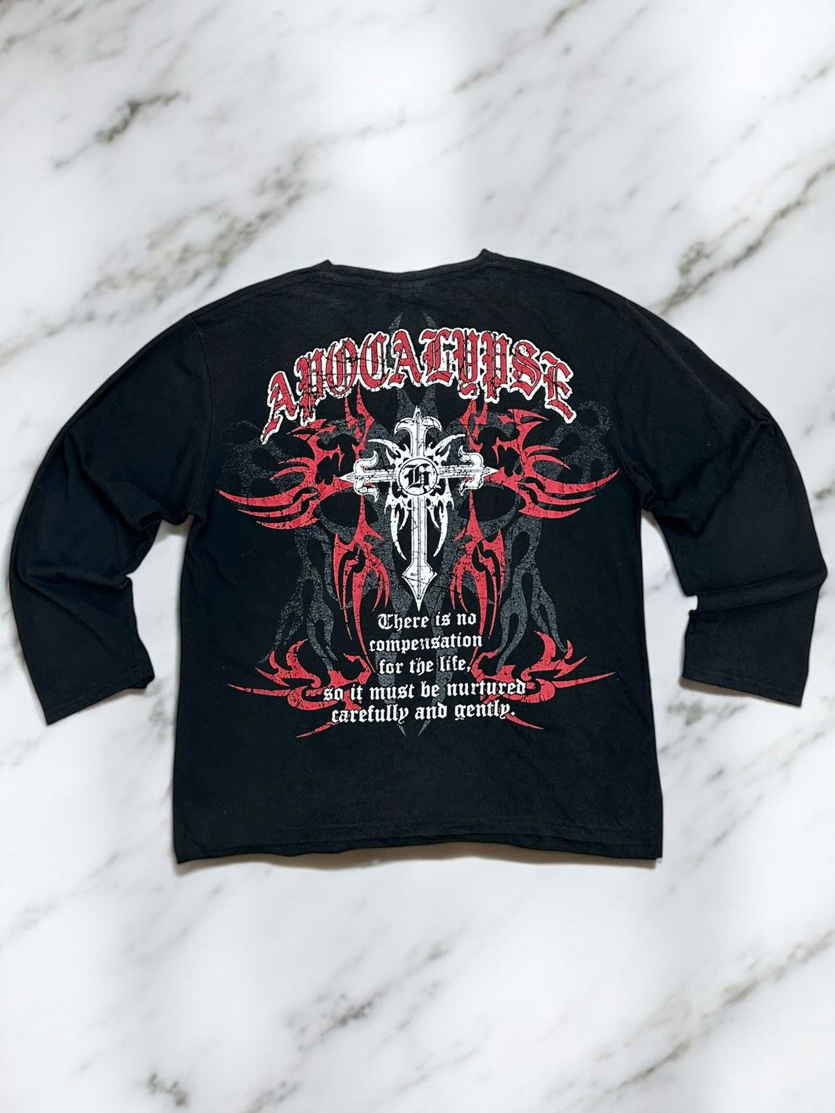 Hysteric Glamour Fogaty House Apocalypse Sword Cross Fire Compesation Life Size US L / EU 52-54 / 3 - 1 Thumbnail
