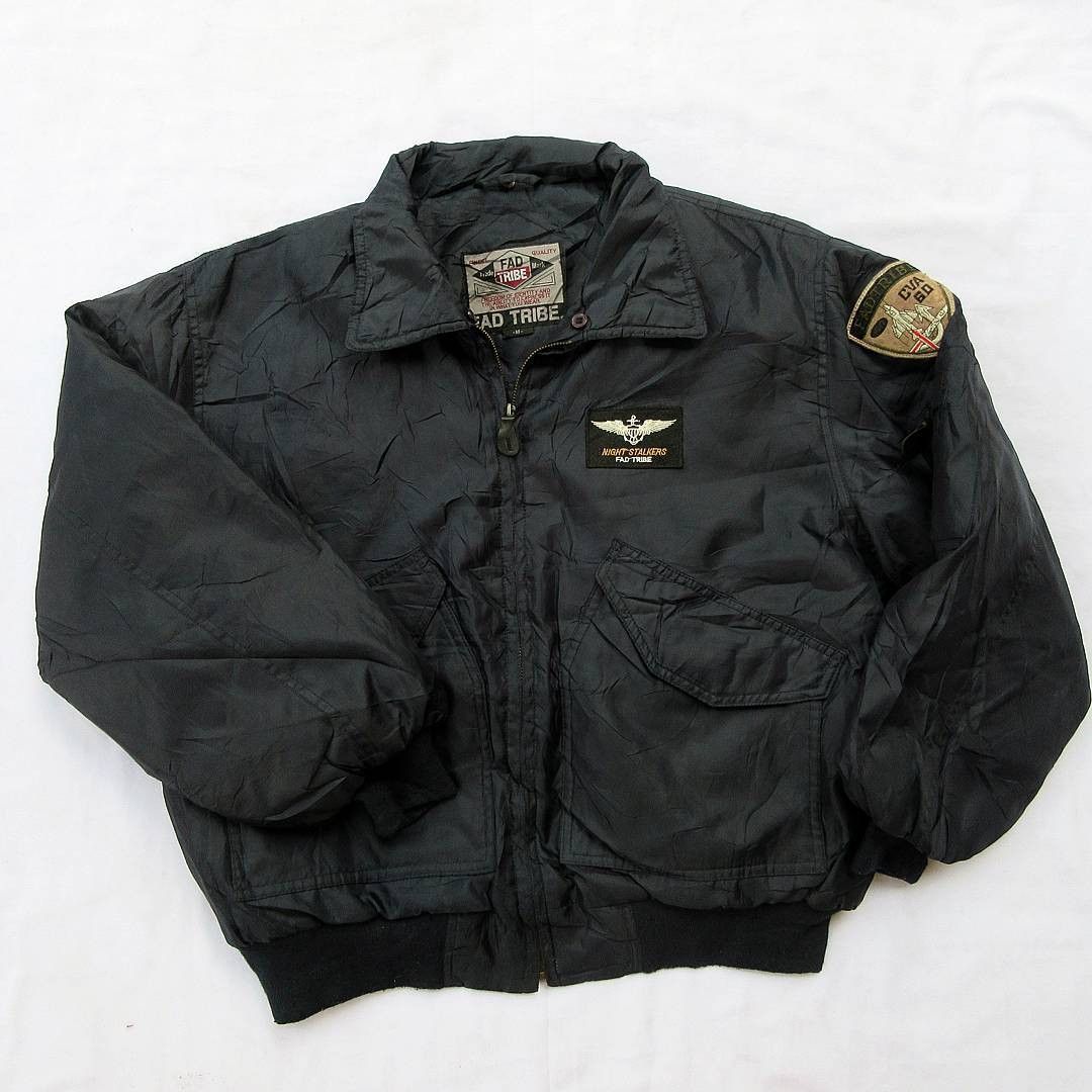 Aeronautica Militare CWU 45 flight Jacket black bomber flight Attendant Pilot jac Size US L / EU 52-54 / 3 - 1 Preview