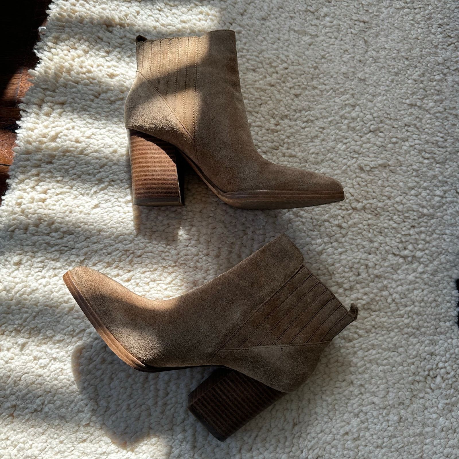 Marc Fisher Marc Fisher Women's Matter Block Heel Booties US 9 Size US 9 / IT 39 - 3 Thumbnail