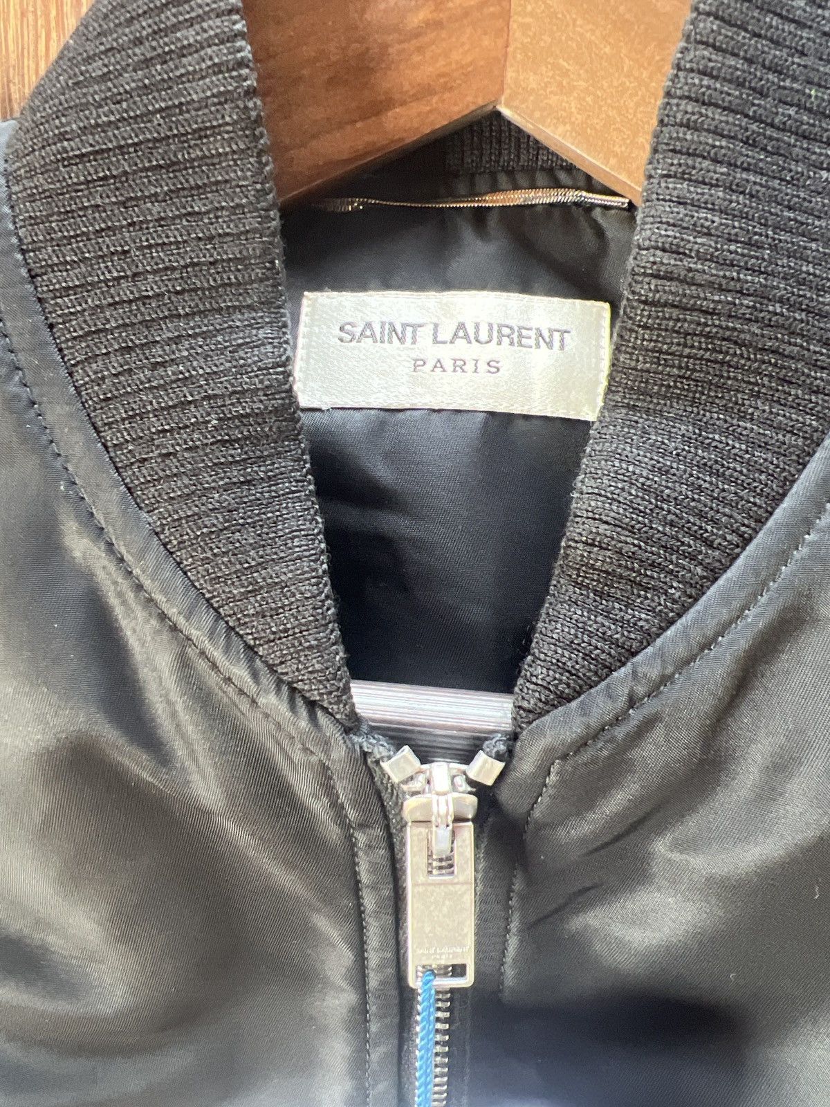 Hedi Slimane Saint laurent hedi black zip up bomber 2016 Size US S / EU 44-46 / 1 - 7 Thumbnail