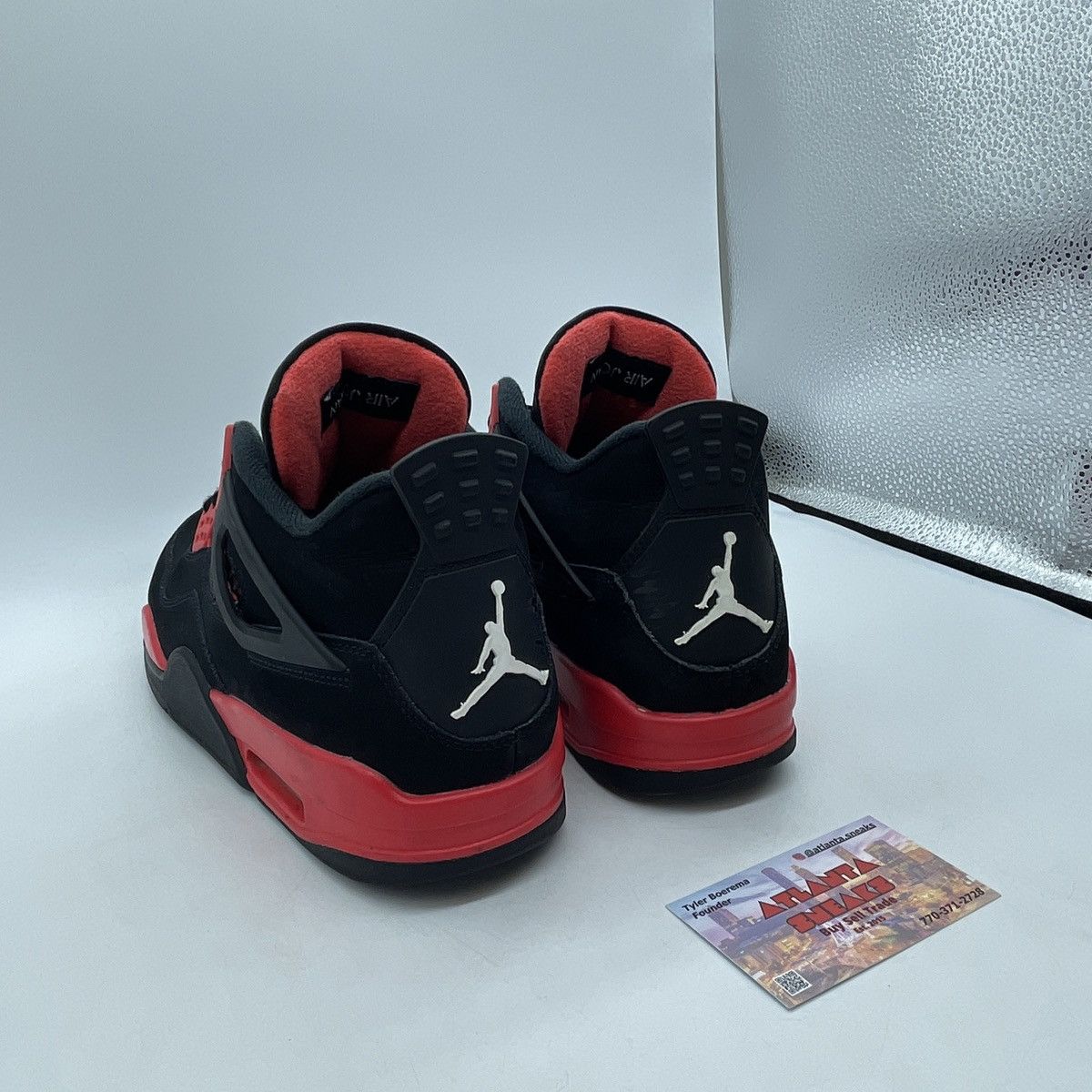Jordan Brand Air Jordan 4 red thunder Size US 8.5 / EU 41-42 - 4 Thumbnail