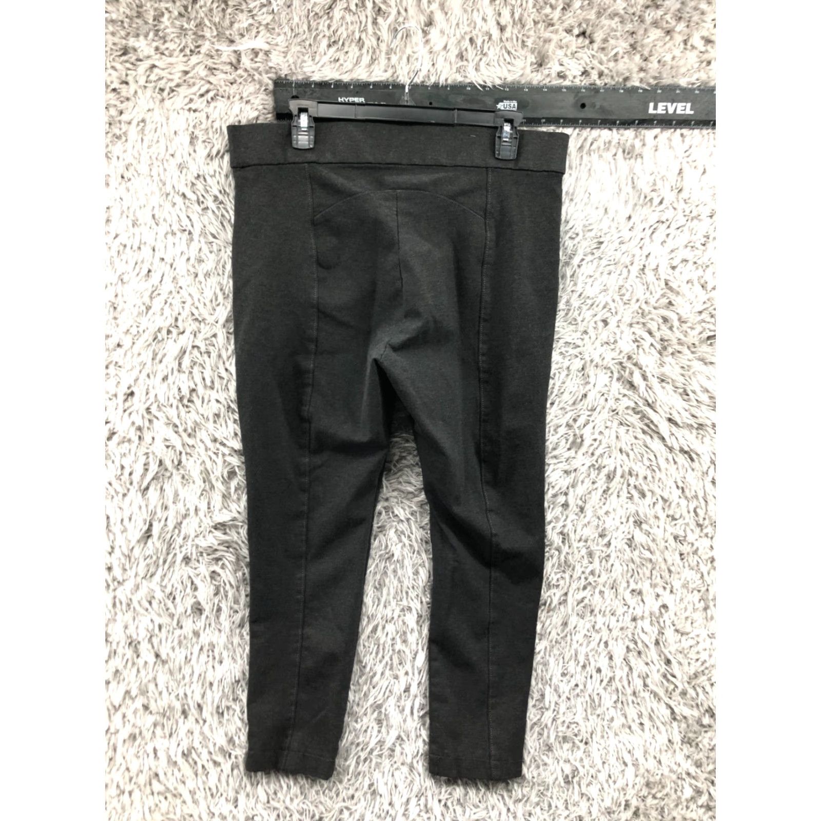 Anne Klein Anne Klein Skinny Pants Pull On Size XL Womens Black Knit Elastic Waist Pockets Regular Rise 26in Ankle Front Flat Front Modern Classic Size 40" / US 18 - 5 Thumbnail