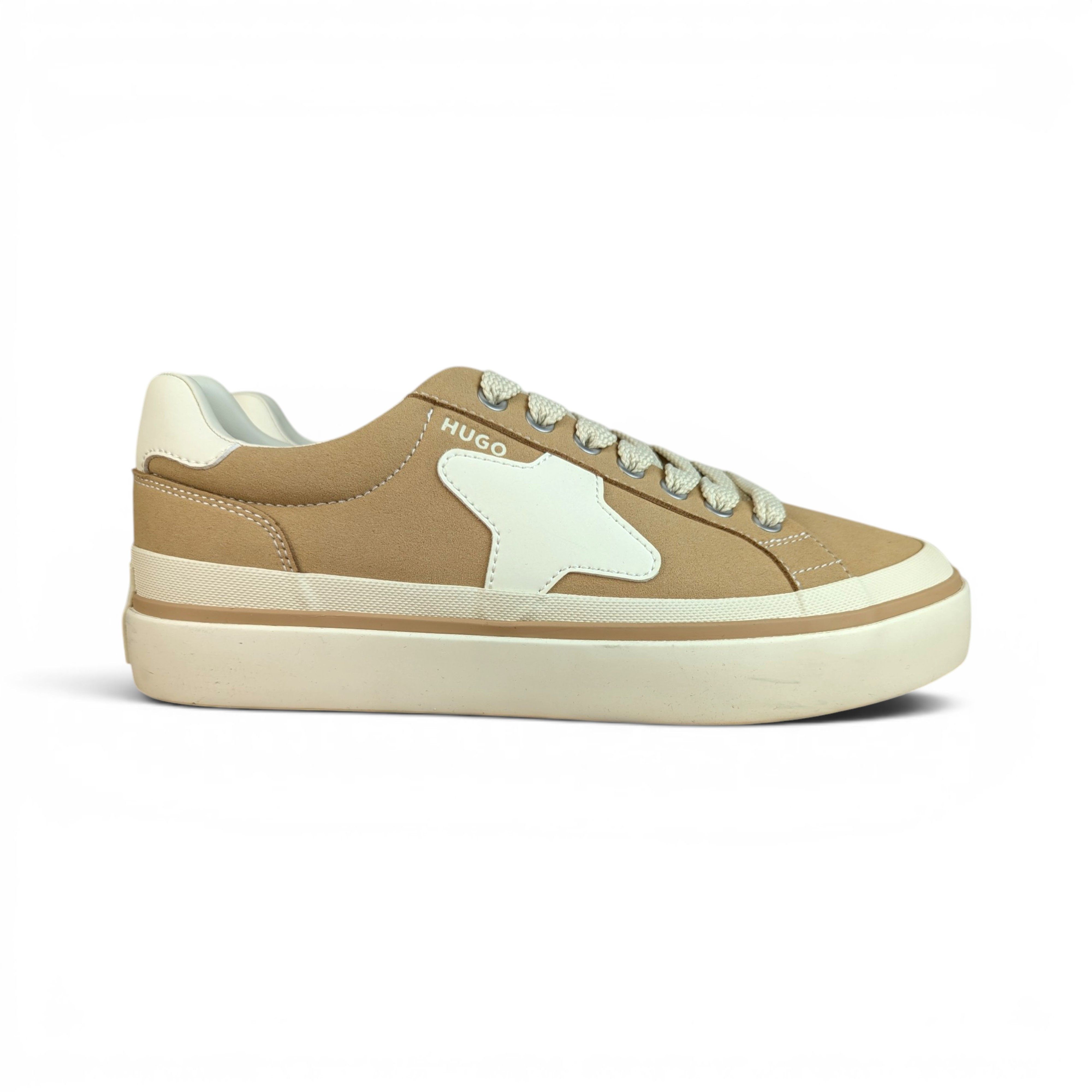 Hugo Boss HUGO BOSS BEIGE SNEAKERS Size US 7 / EU 40 - 4 Thumbnail