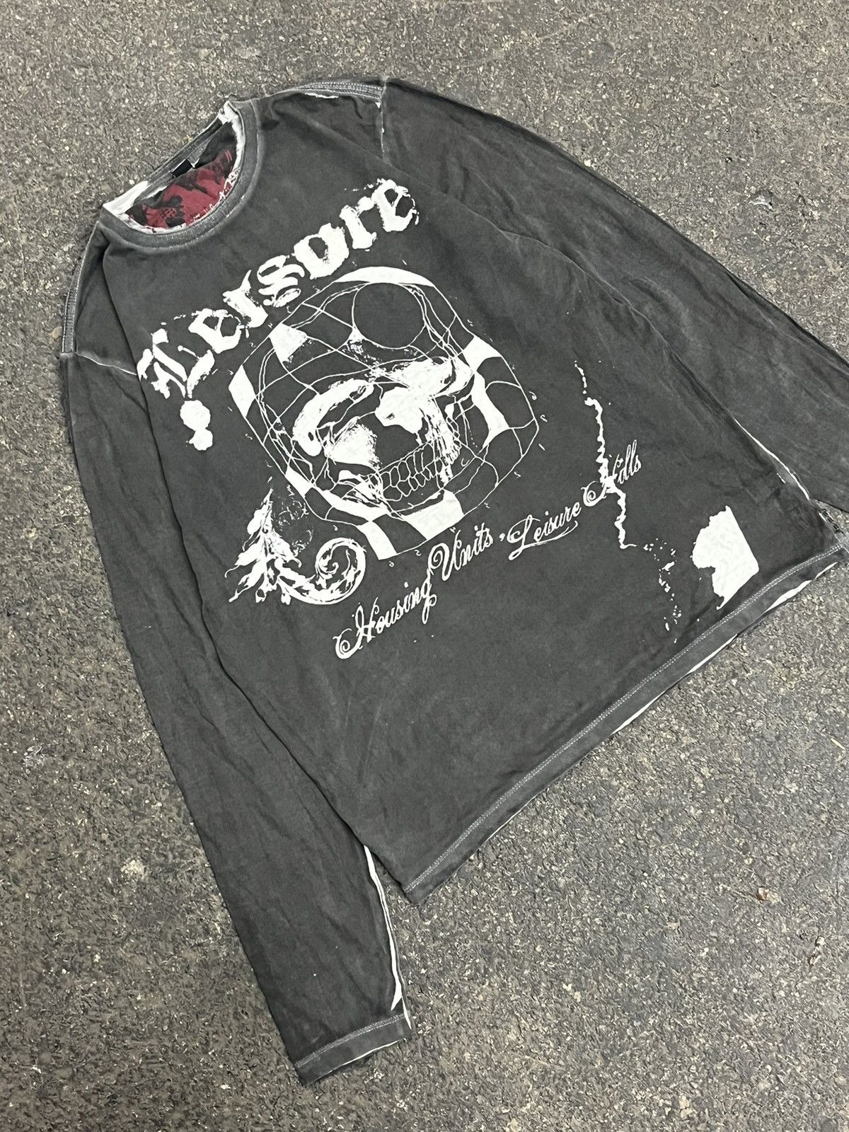 Japanese Brand × Vintage Y2k grunge longsleeve opium archival number nine hype rare Size US M / EU 48-50 / 2 - 1 Thumbnail