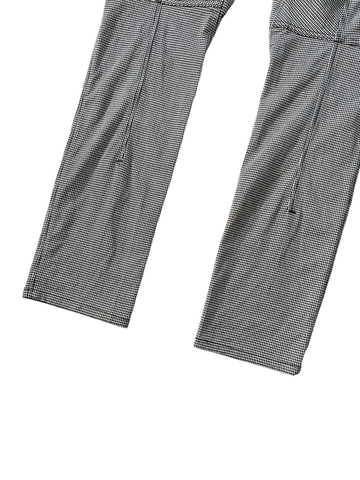 Designer × Marithe + Francois Girbaud × Vintage 1990s MFG Houndstooth Pattern Cyberpunk Slim Pants Size US 32 / EU 48 - 9 Thumbnail
