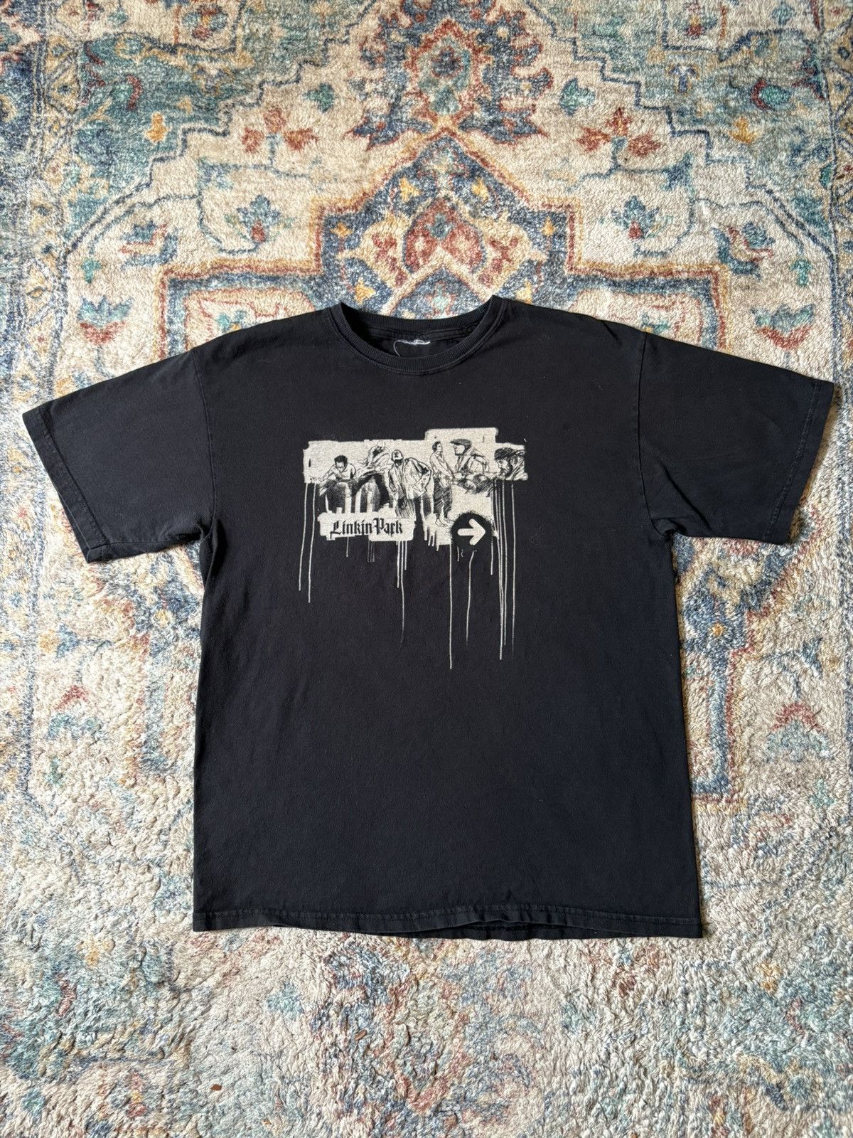 Vintage Vintage Linkin Park Band T-shirt Large Size US L / EU 52-54 / 3 - 1 Thumbnail