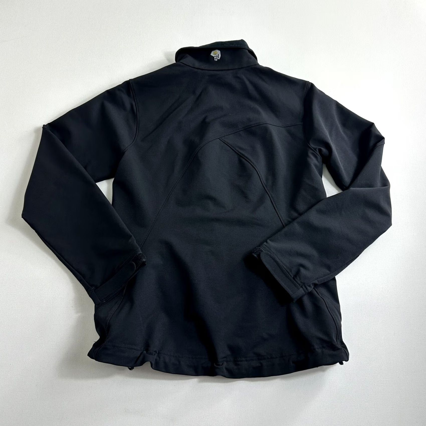 Mountain Hardwear MOUNTAIN HARDWARE Black Soft Shell Jacket Women Size Small Fleeced Lined Jacket Size S / US 4 / IT 40 - 2 Thumbnail