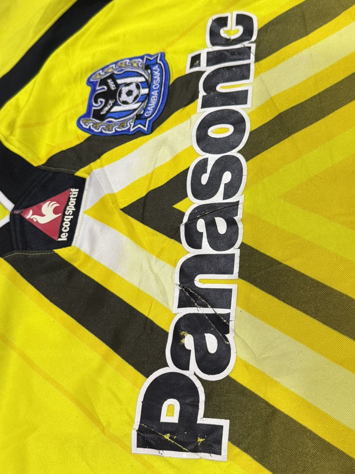 Le Coq Sportif Vintage Gamba Osaka jersey goalkeeper Size US XL / EU 56 / 4 - 8 Thumbnail