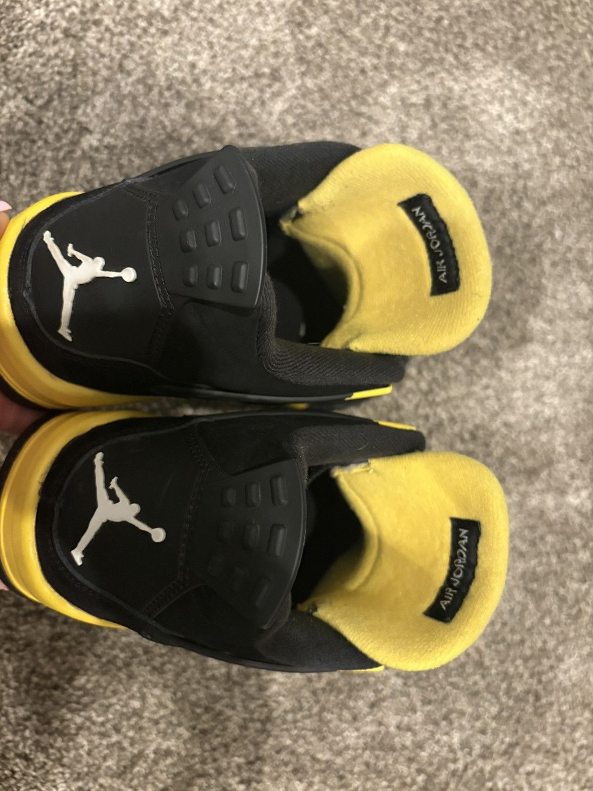 Nike Jordan 4 Retro Thunder Size US 7 / EU 40 - 5 Thumbnail