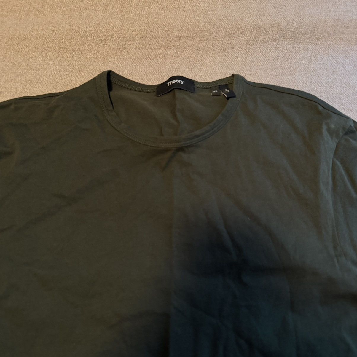 Theory Olive green theory tee Size US XS / EU 42 / 0 - 2 Thumbnail