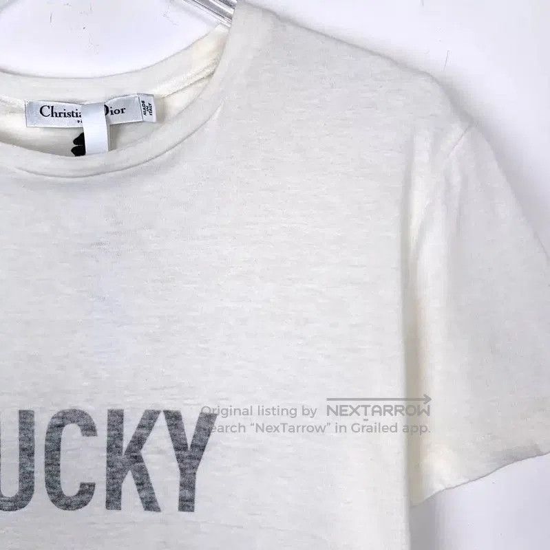 Dior Dior Lucky White Cotton T. Size XS / US 0-2 / IT 36-38 - 3 Thumbnail