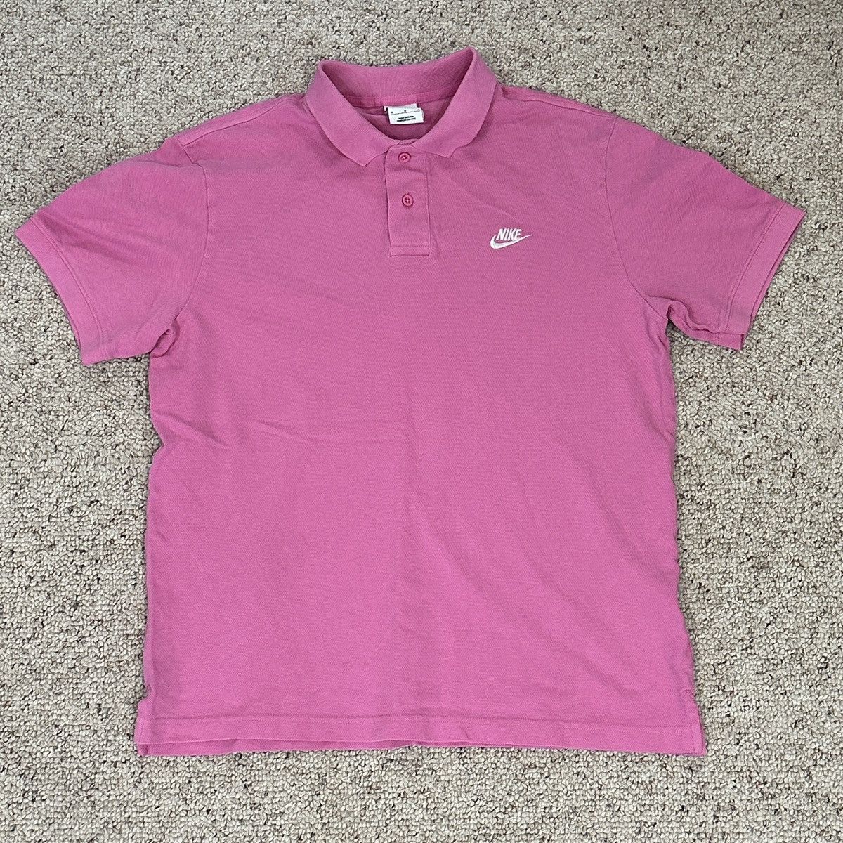 Nike Pink Nike Polo Size US M / EU 48-50 / 2 - 1 Thumbnail
