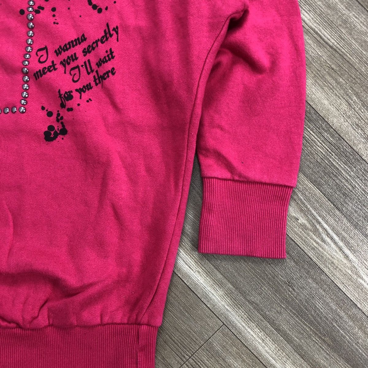 If Six Was Nine × Japanese Brand × Seditionaries 2000s Ziddy Poem Cross Goa Lgb Longline Sweatshirt Size US M / EU 48-50 / 2 - 7 Thumbnail