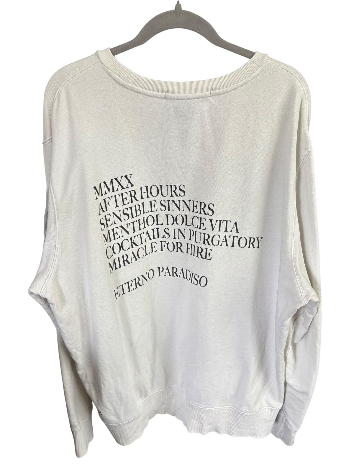 Ksubi Ksubi "Eterno Paradiso" Crewneck Size US XL / EU 56 / 4 - 4 Thumbnail