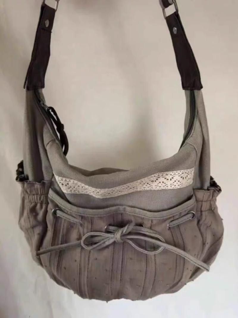 Vintage Sweet Cool Canvas Shoulder Bag Size ONE SIZE - 6 Thumbnail