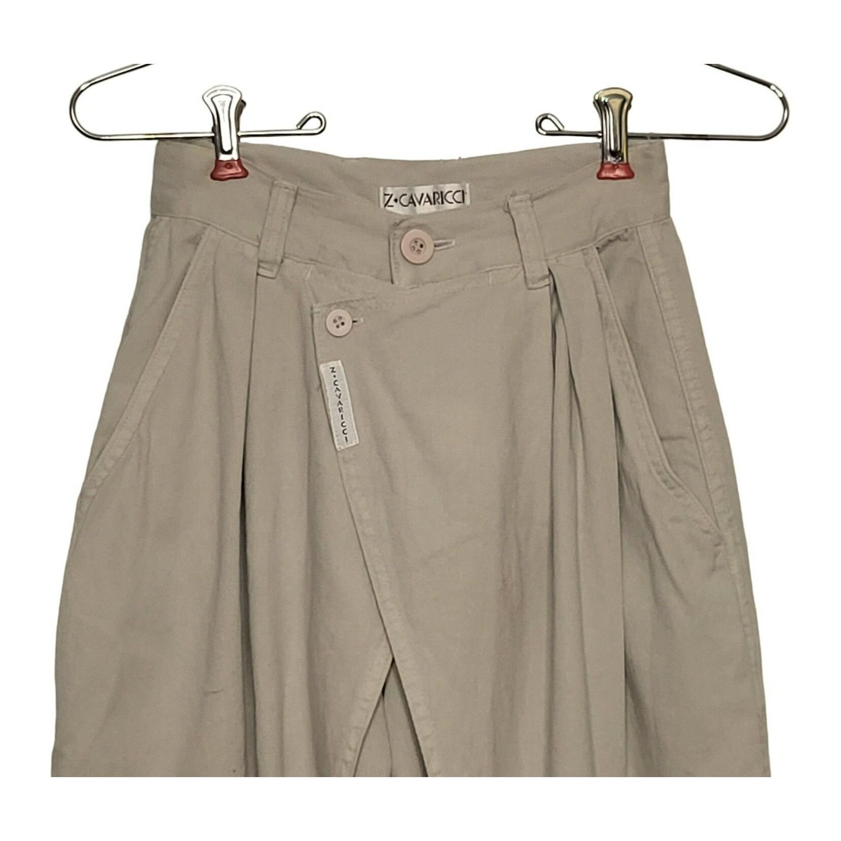 Vintage Vintage Z CAVARICCI Parachute Pants Pleated 1990s Trouser Grailed