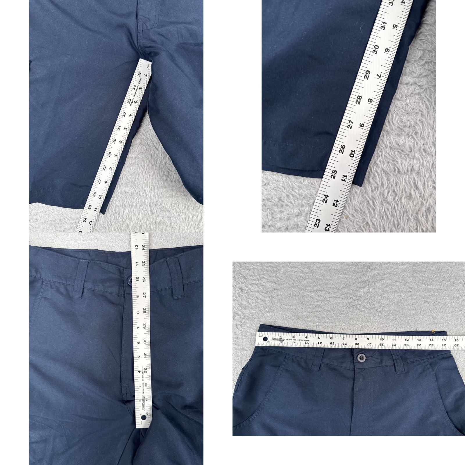 Burnside Burnside Mens Shorts 30 Blue Cargo Beach Casual Skate Hiking Walking 30x11 Size US 30 / EU 46 - 8 Thumbnail