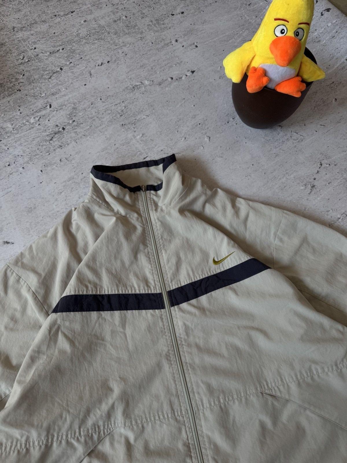 Nike × Vintage NIKE VINTAGE BASIC LOGO OVERSIZE BAGGY LIGHT JACKET Size US XL / EU 56 / 4 - 4 Thumbnail