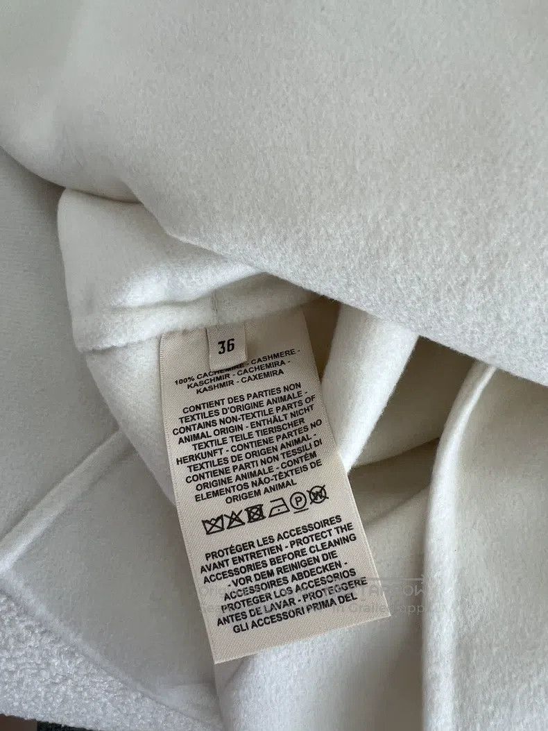 Hermes Hermes Autumn/Winter Beige Cashmere Wool Coat Size XS / US 0-2 / IT 36-38 - 3 Thumbnail