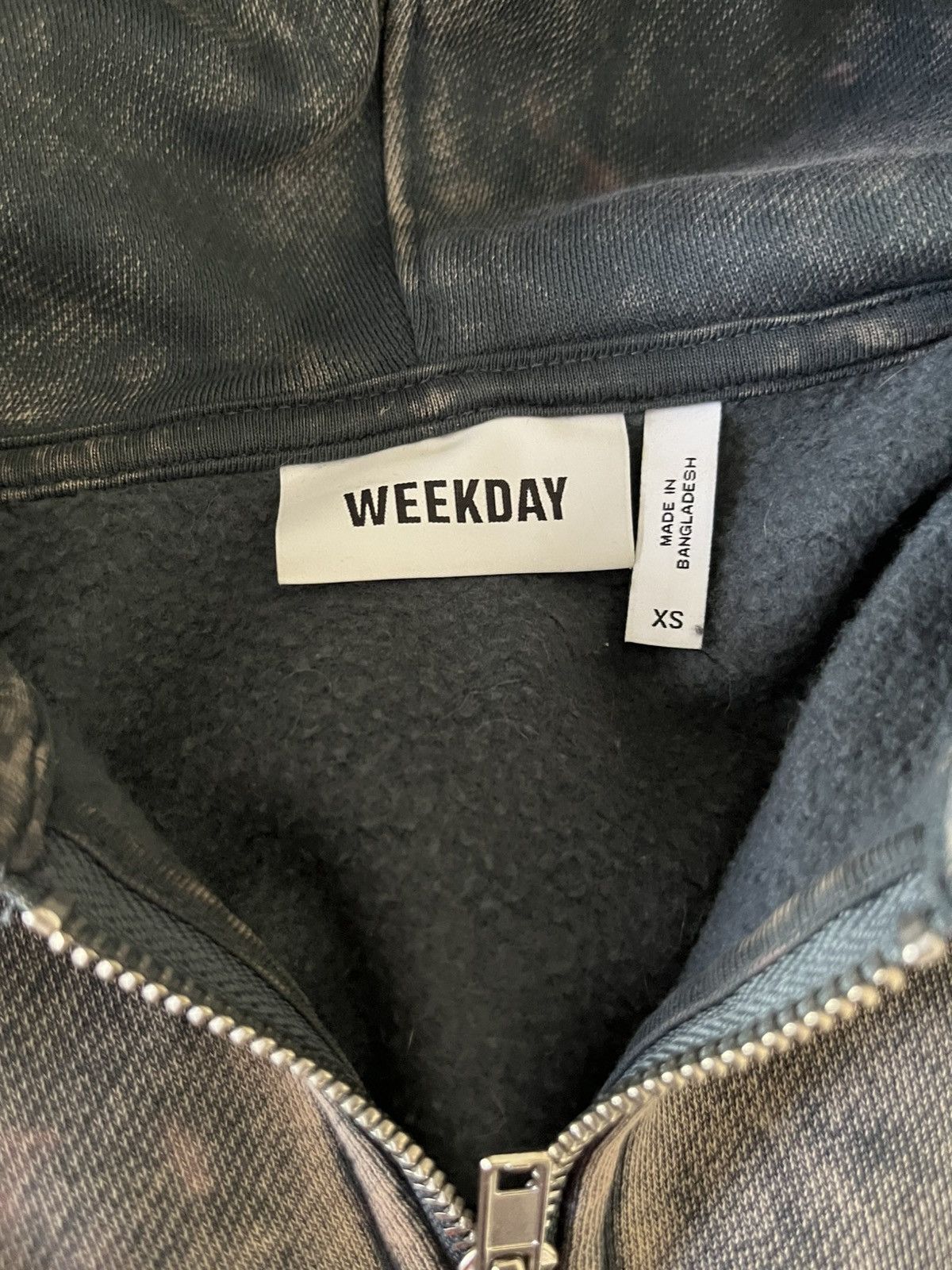 Weekday Weekday double zip hoodie Size US XS / EU 42 / 0 - 4 Thumbnail