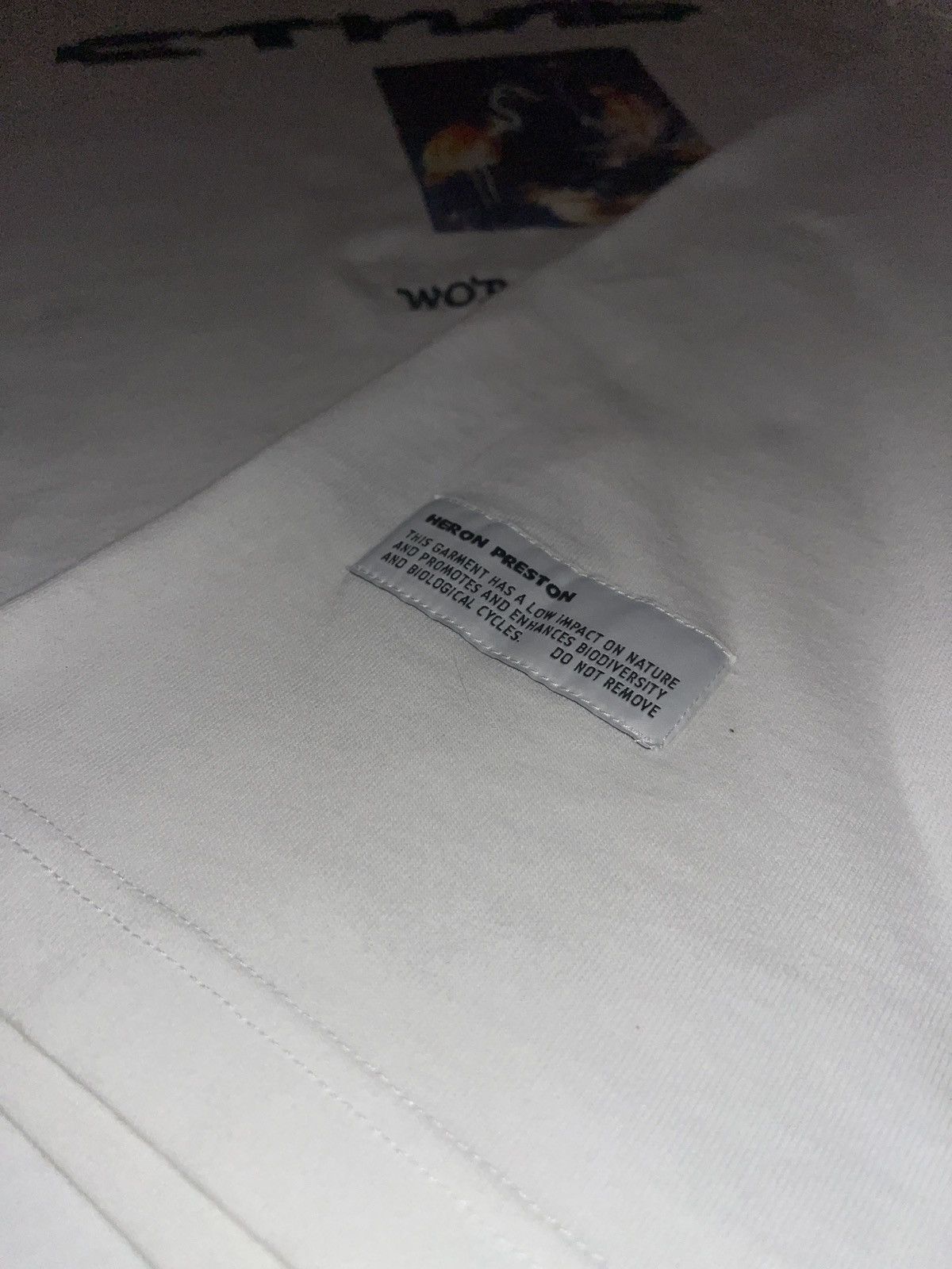 Heron Preston Heron Preston “СТИЛЬ” Tee – Size L – Worn Twice Size US L / EU 52-54 / 3 - 4 Thumbnail