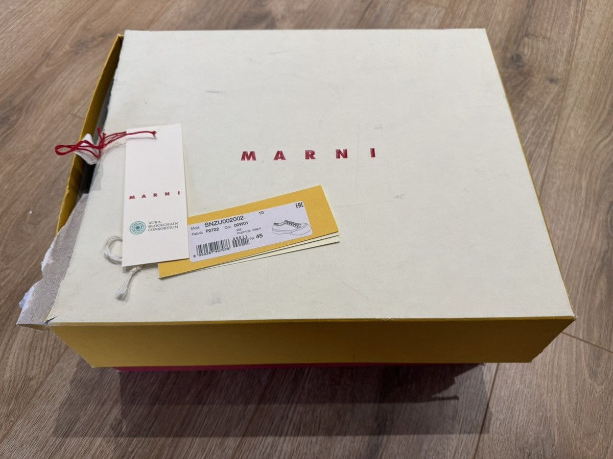 Marni Marni Pablo Leather Sneakers Size US 12 / EU 45 - 6 Thumbnail