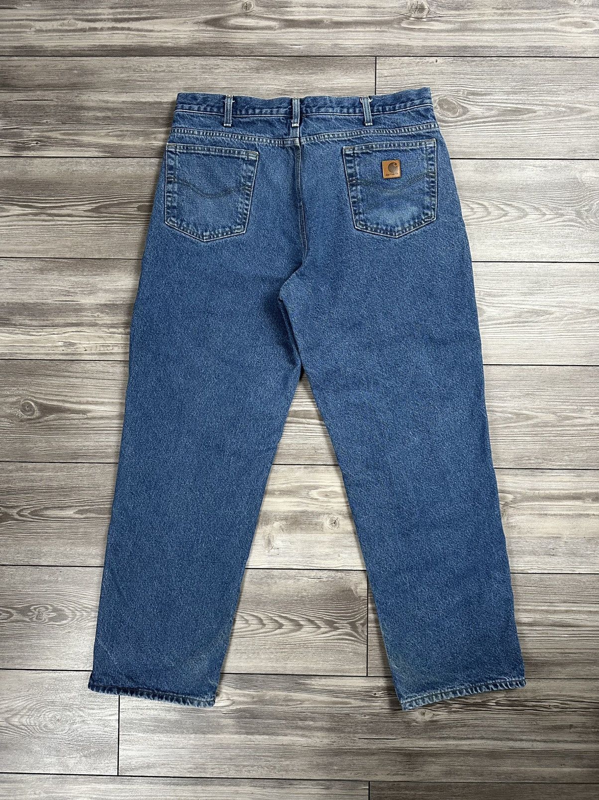 Carhartt × Vintage Carhartt Flannel Lined Jeans Size US 38 / EU 54 - 2 Thumbnail