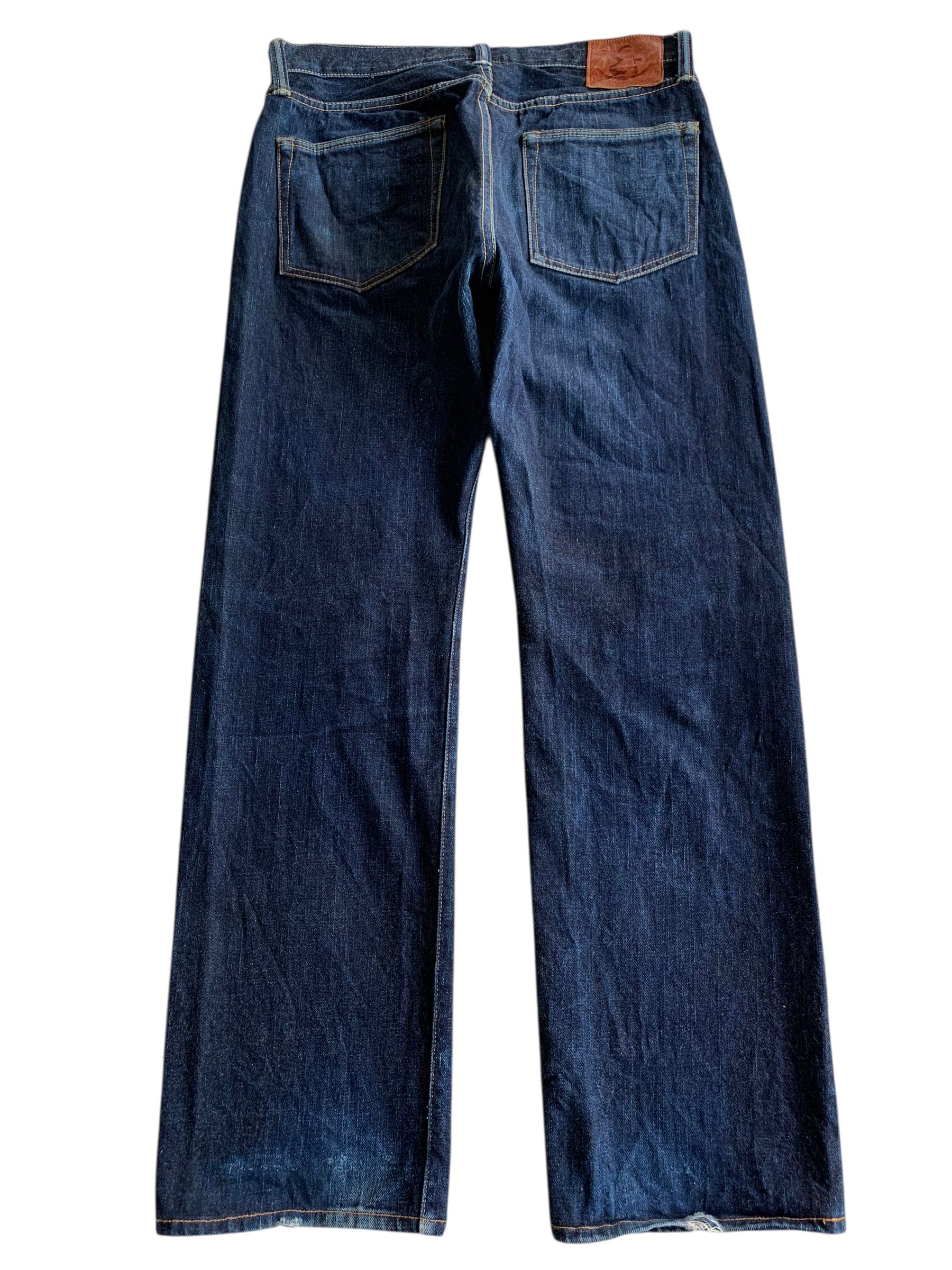 Eternal ETERNAL SELVEDGE INDIGO BUTTON FLY JAPANESE DENIM Size US 33 - 2 Thumbnail