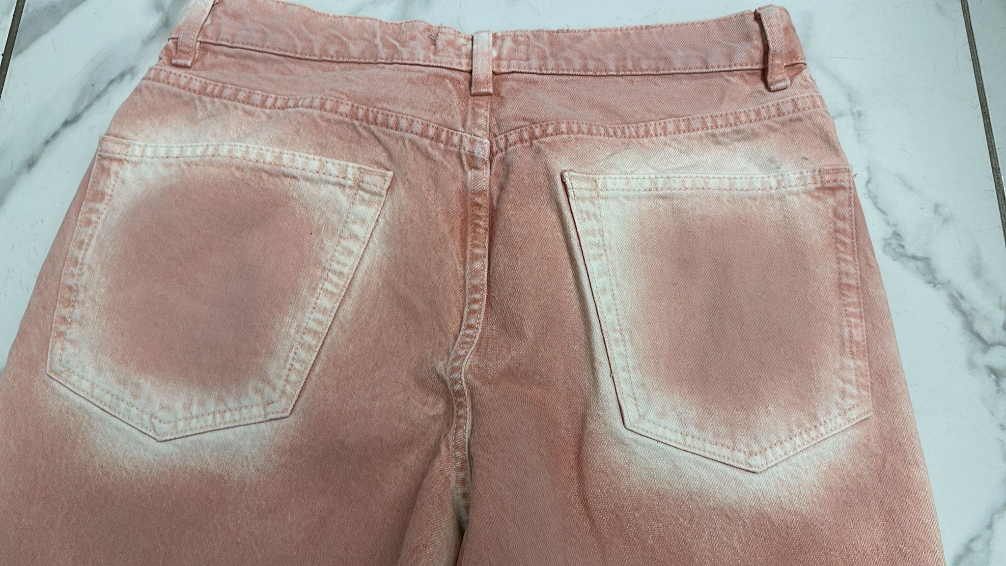 Stussy Stussy Spray Dye Big OL' Jeans "Faded Pink" Size 28 Size US 28 / EU 44 - 8 Thumbnail