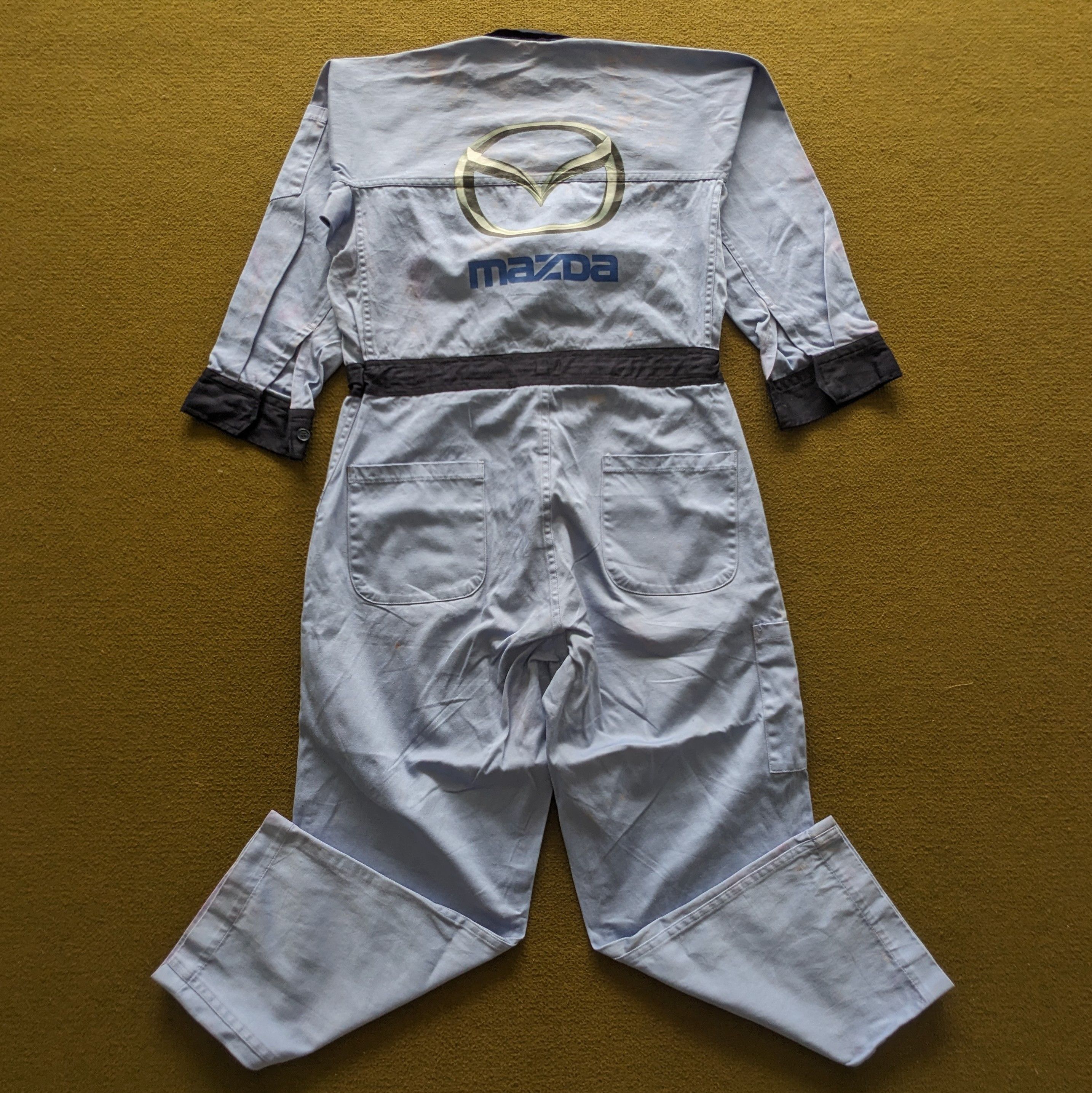 Vintage Vintage MAZDA Racing Coverall Workwear Custom Jacket Size US S / EU 44-46 / 1 - 1 Thumbnail